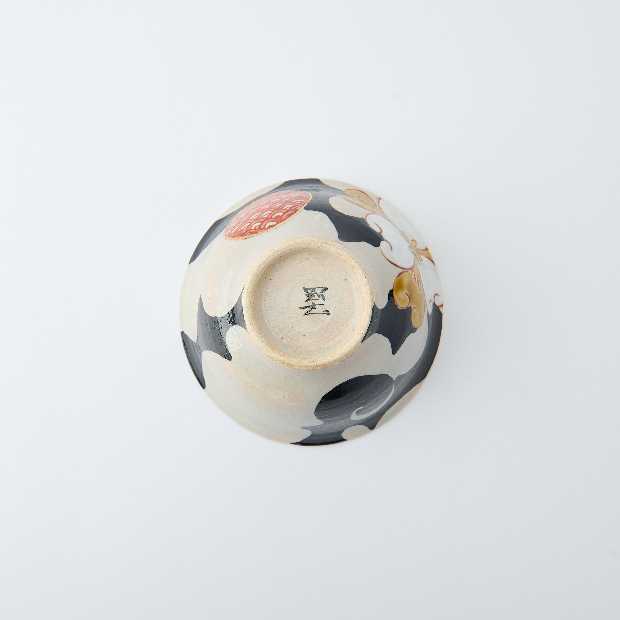 Blossom Crest Rice Bowl Pair - JAPAN KUTANI SHOP