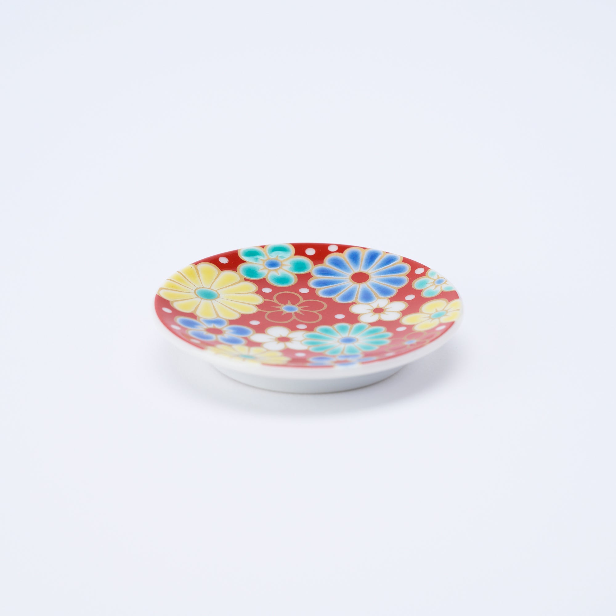 Classic Floral Motif Chopstick Rest - JAPAN KUTANI SHOP