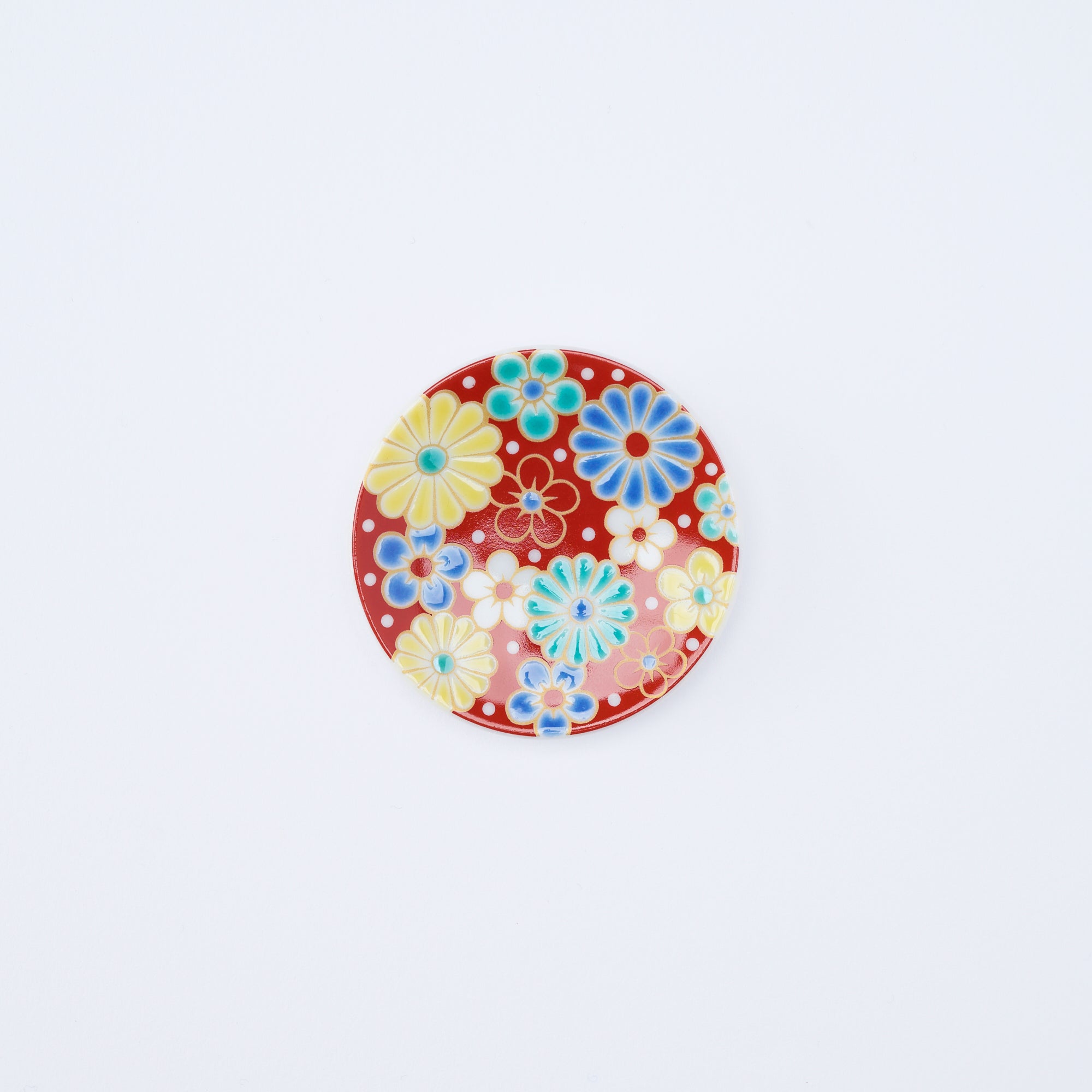 Classic Floral Motif Chopstick Rest - JAPAN KUTANI SHOP