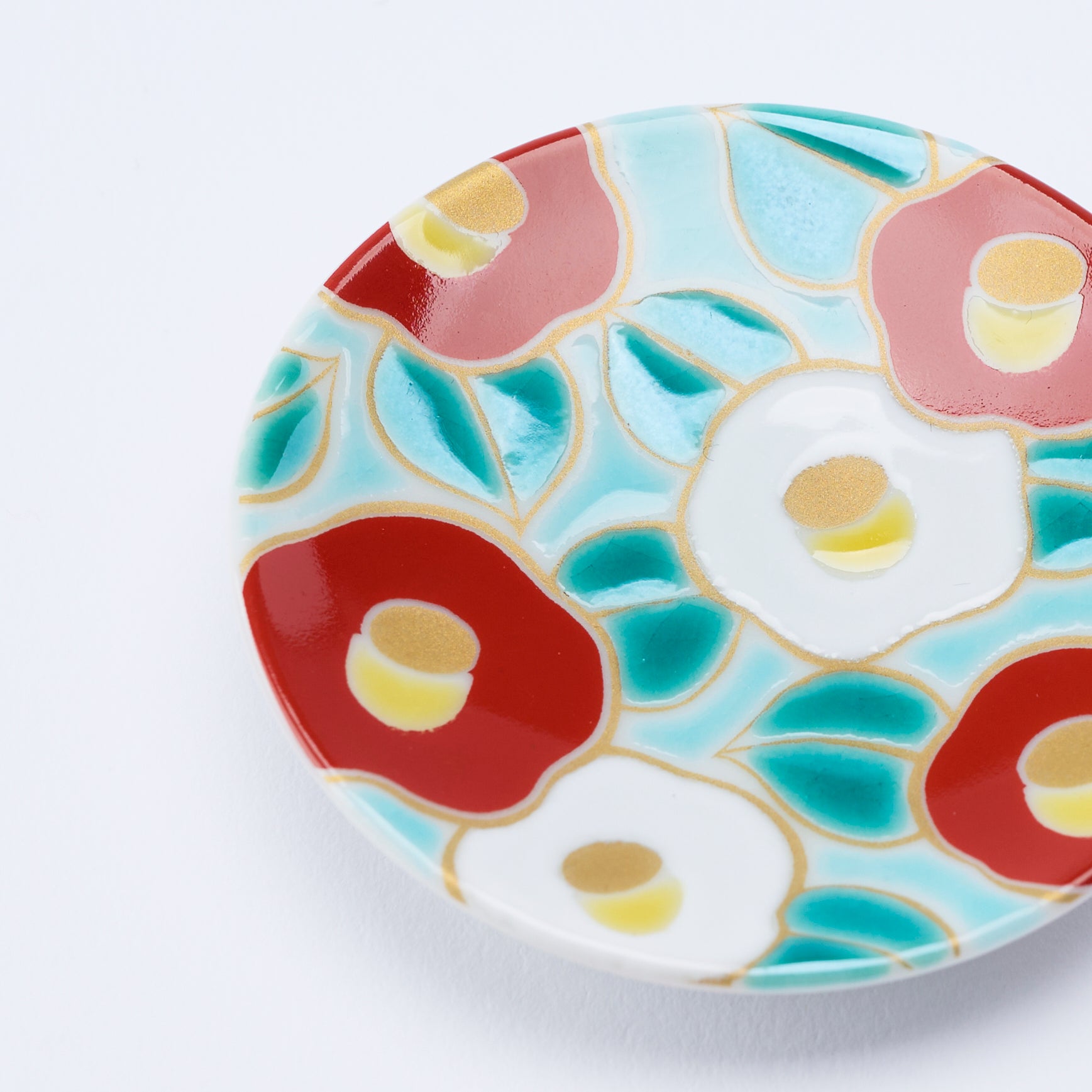 Classic Floral Motif Chopstick Rest - JAPAN KUTANI SHOP
