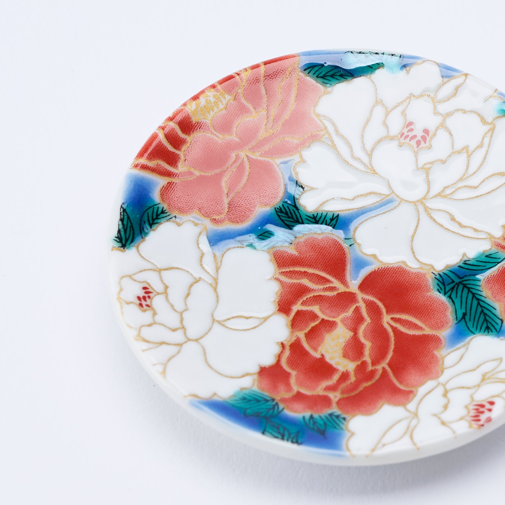 Classic Floral Motif Chopstick Rest - JAPAN KUTANI SHOP