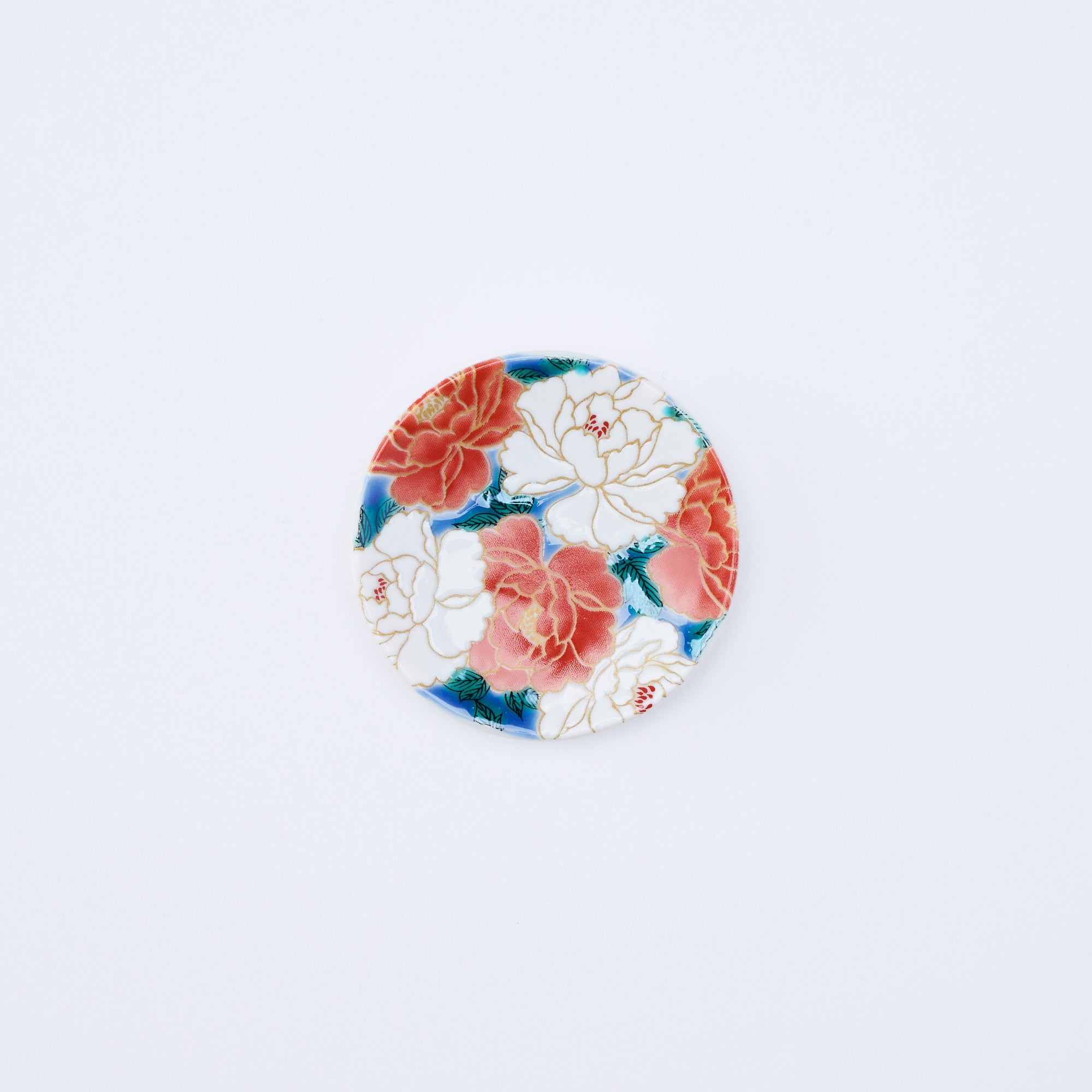 Classic Floral Motif Chopstick Rest - JAPAN KUTANI SHOP