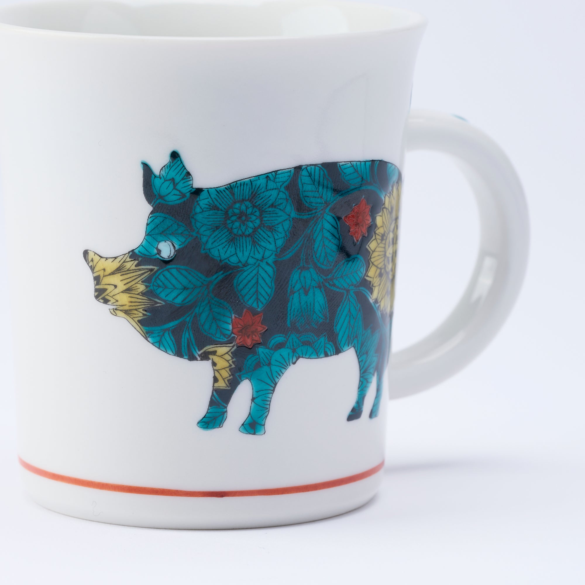 Botanical Series Mug - JAPAN KUTANI SHOP