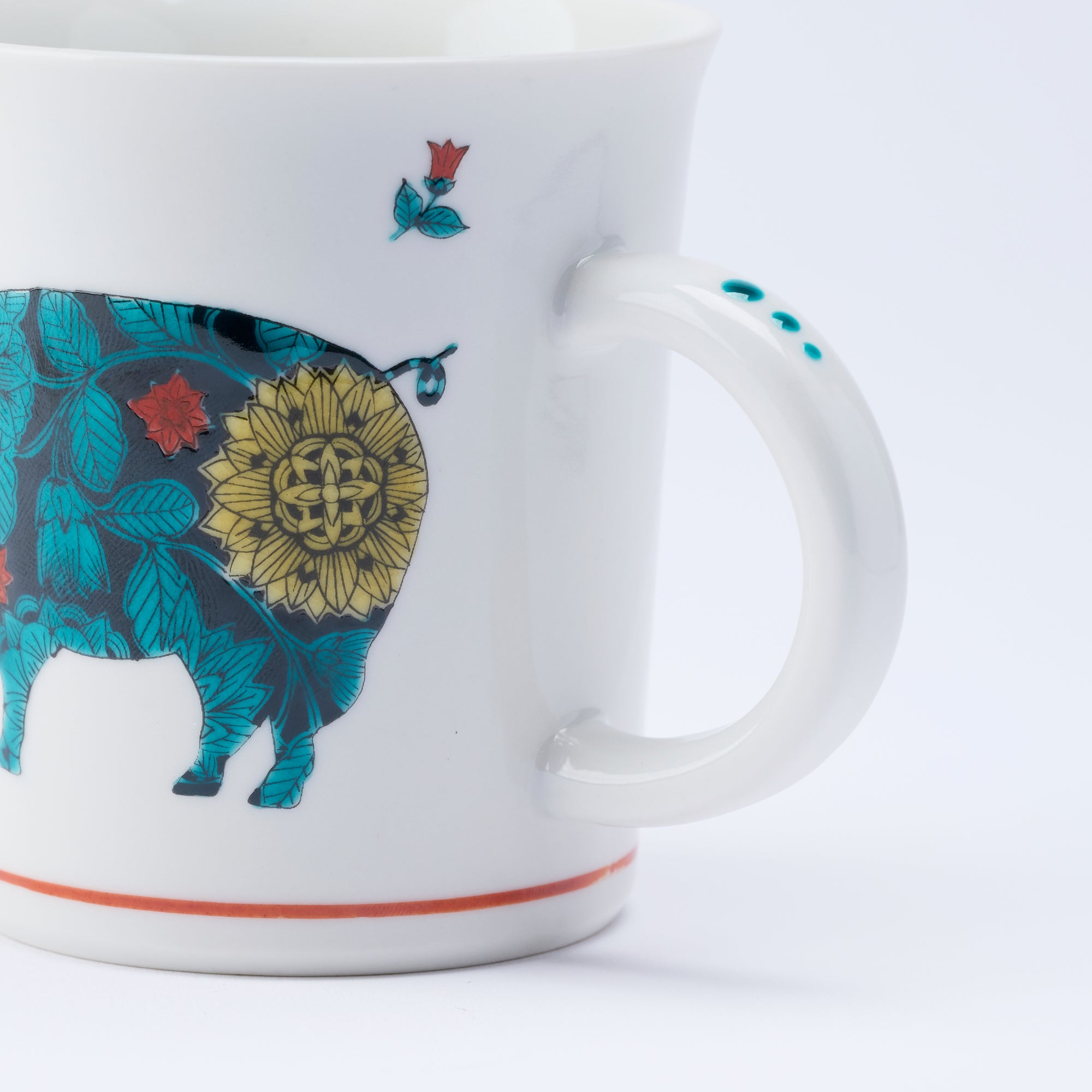 Botanical Series Mug - JAPAN KUTANI SHOP