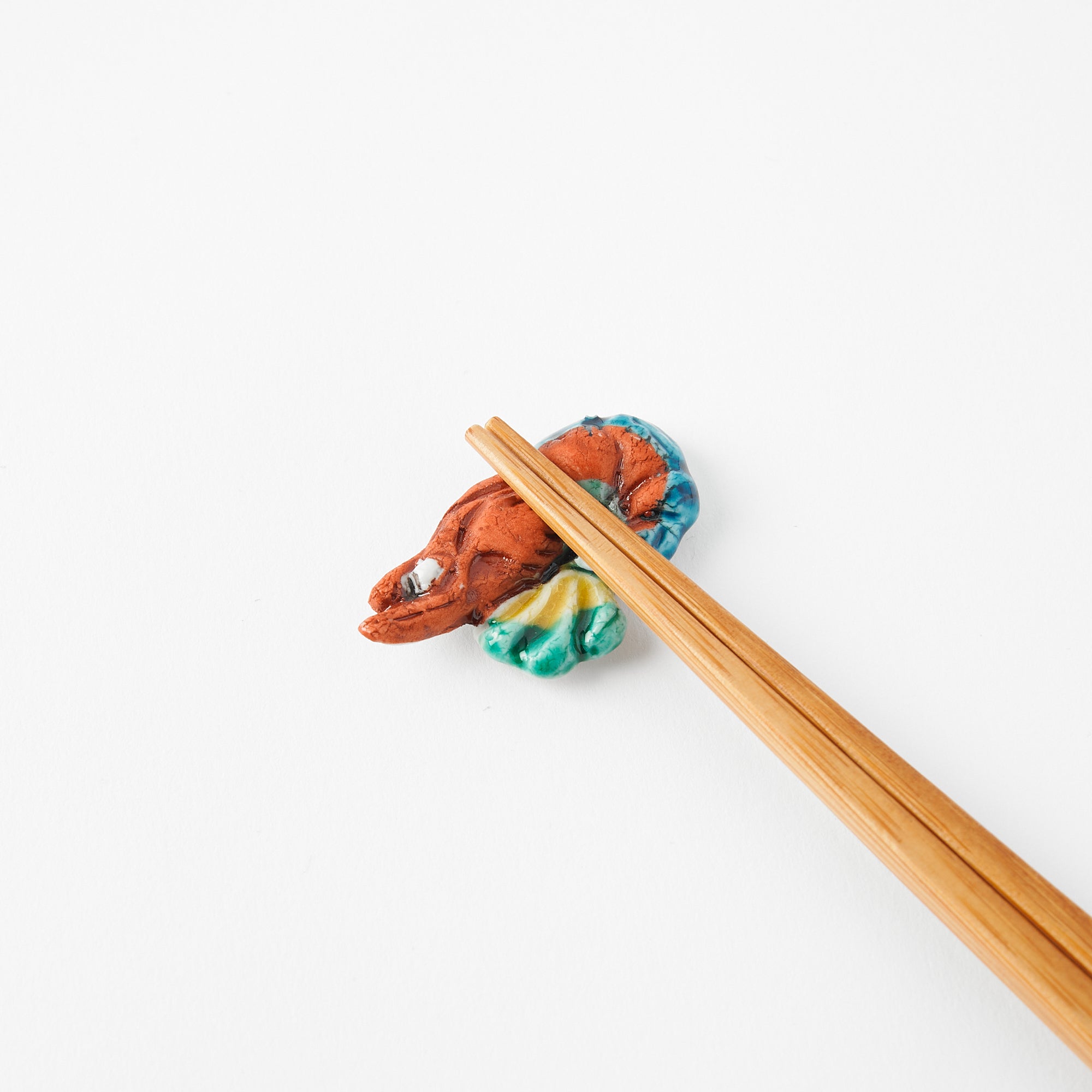 Swimming Sea Creature Chopstick Rest - JAPAN KUTANI SHOP