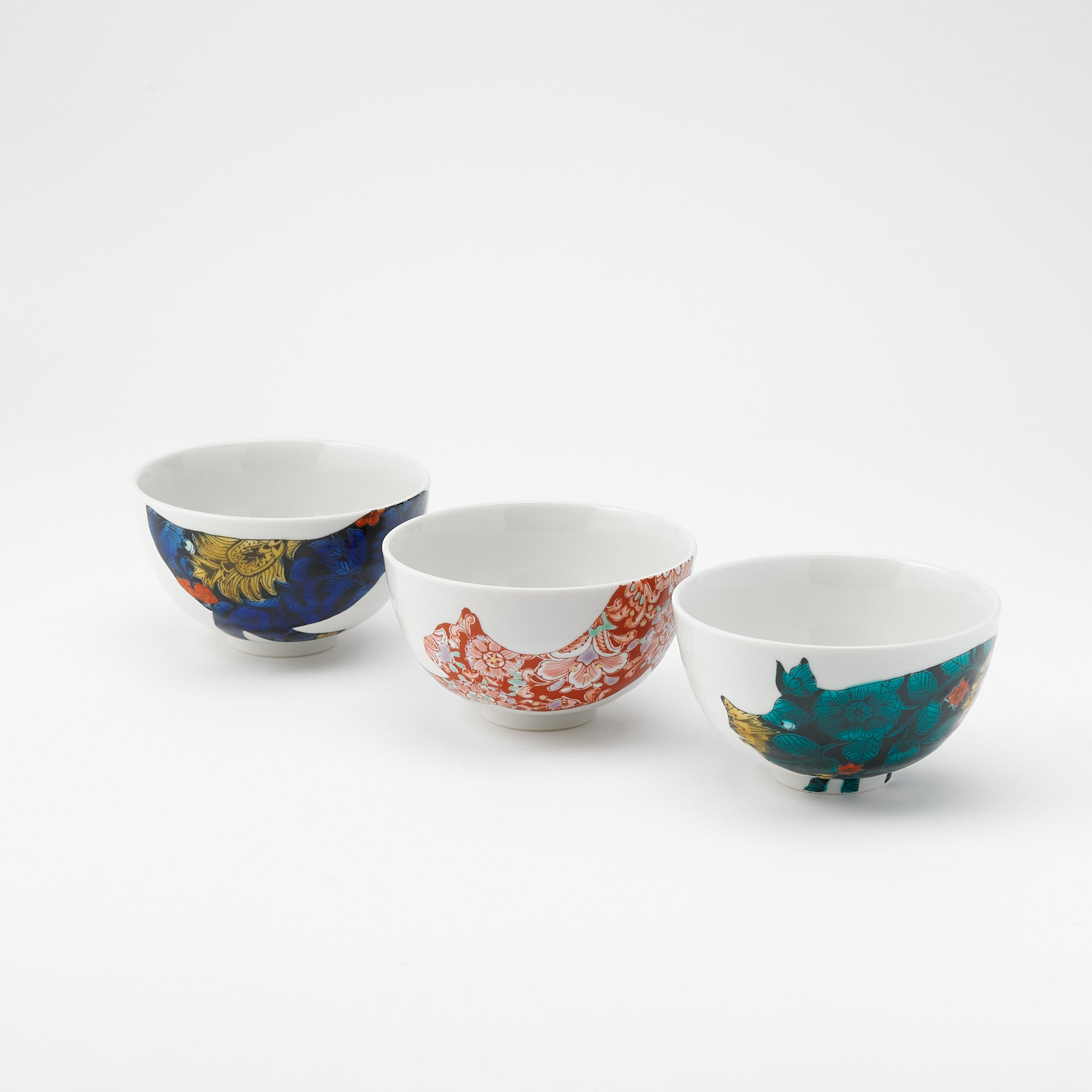 Botanical Series Rice Bowl - JAPAN KUTANI SHOP