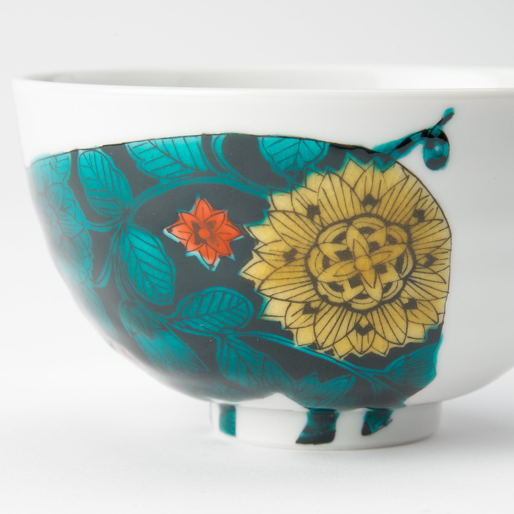 Botanical Series Rice Bowl - JAPAN KUTANI SHOP
