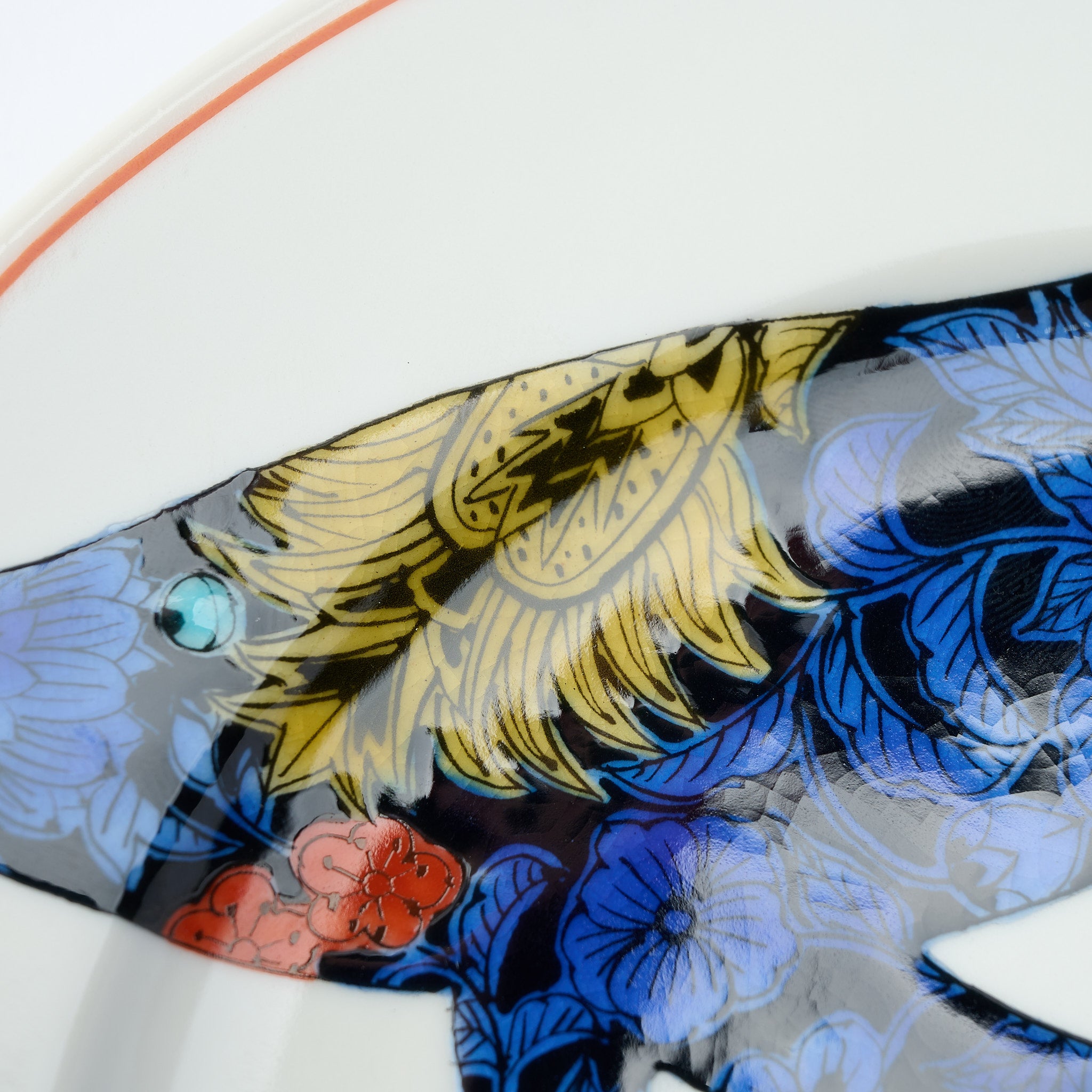 Botanical Series Side Plate - JAPAN KUTANI SHOP