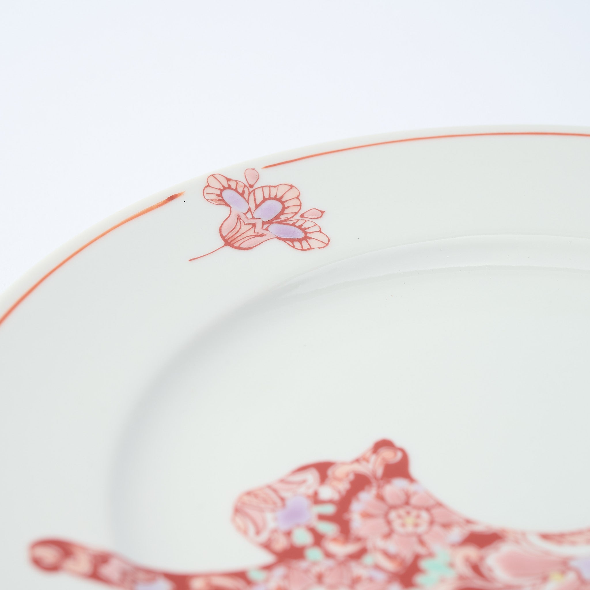 Botanical Series Side Plate - JAPAN KUTANI SHOP
