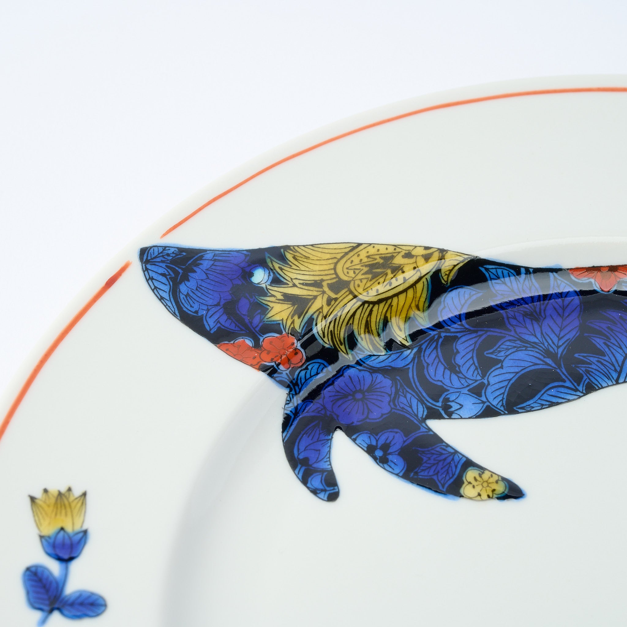 Botanical Series Dinner Plate - JAPAN KUTANI SHOP