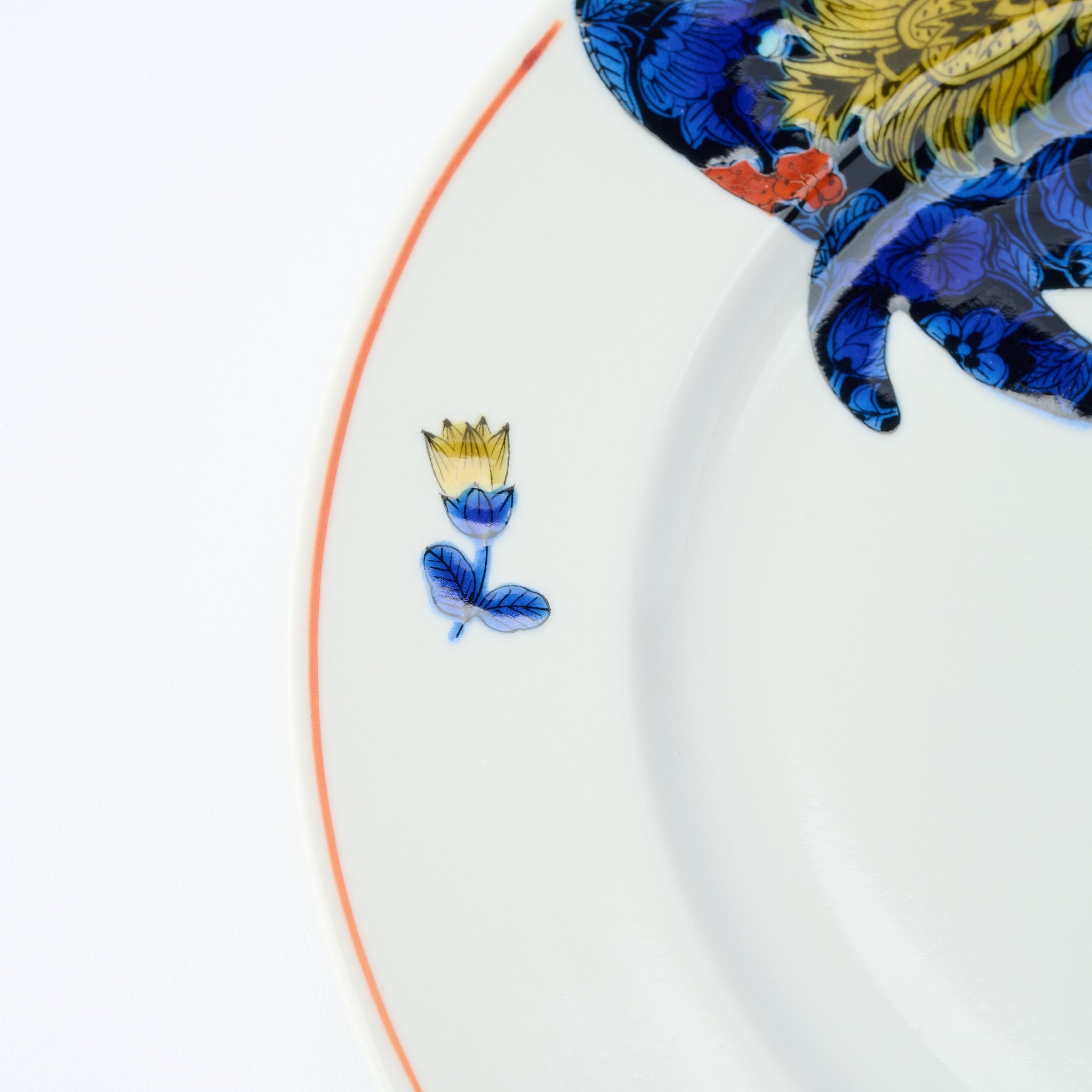 Botanical Series Dinner Plate - JAPAN KUTANI SHOP