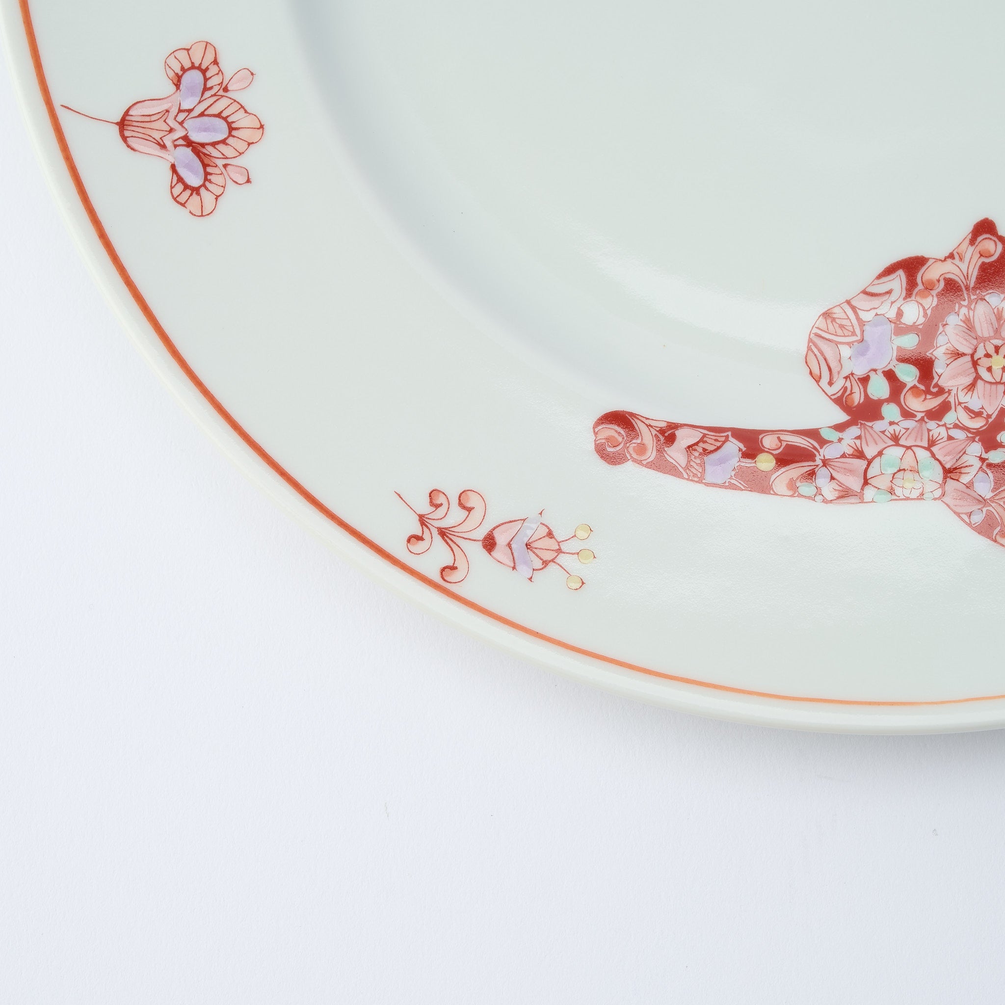 Botanical Series Dinner Plate - JAPAN KUTANI SHOP
