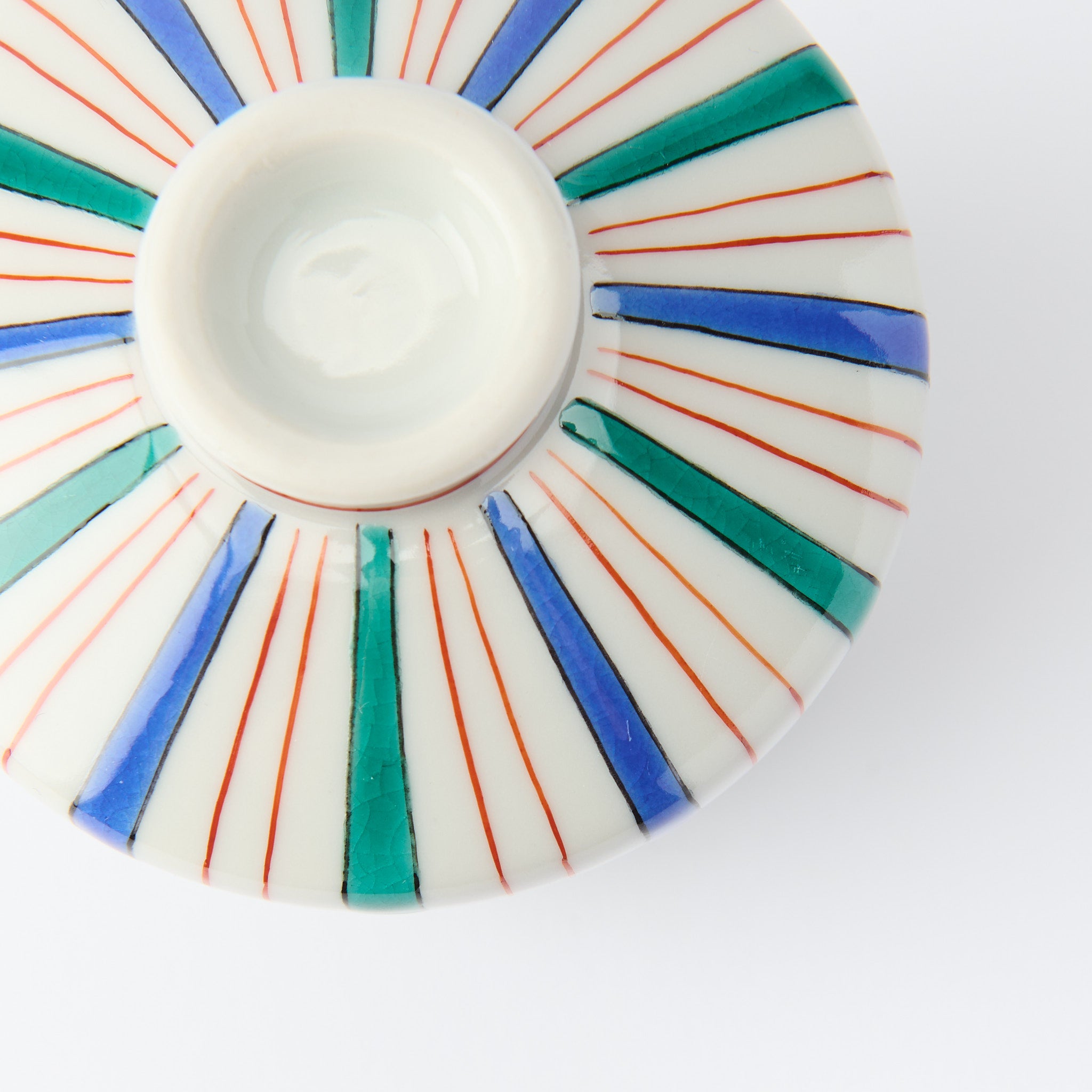 Colorful Tokusa Chawanmushi Bowl - JAPAN KUTANI SHOP