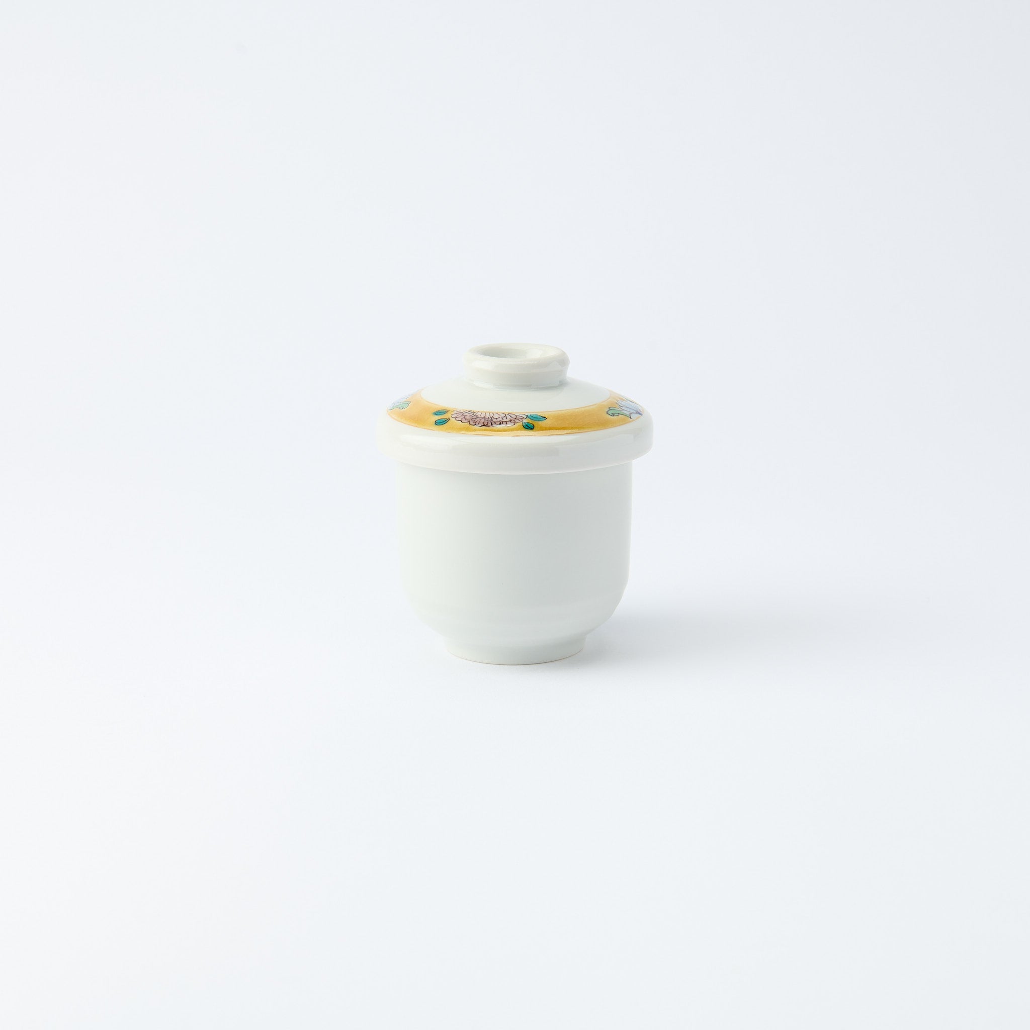 Blooming Peony Chawanmushi Bowl - JAPAN KUTANI SHOP