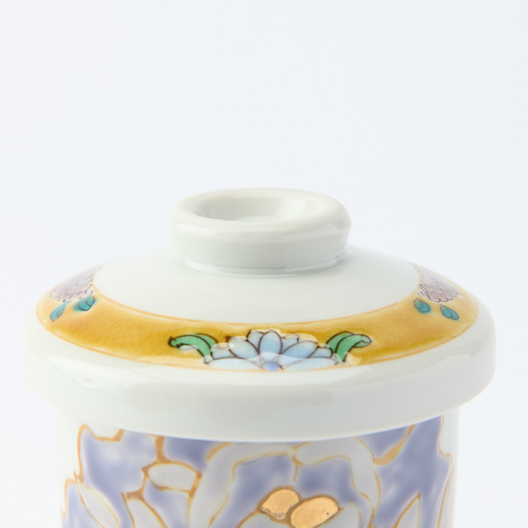 Blooming Peony Chawanmushi Bowl - JAPAN KUTANI SHOP