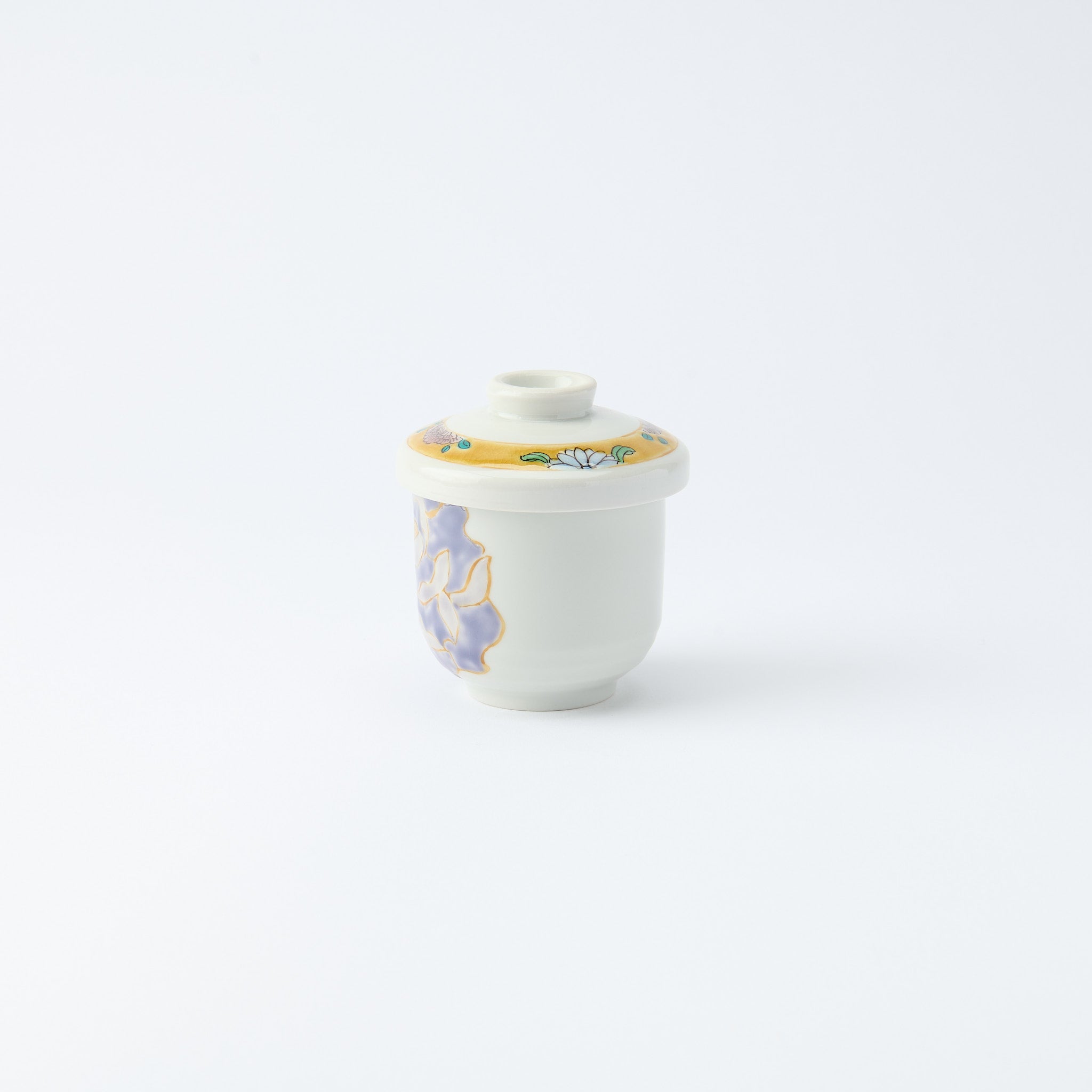 Blooming Peony Chawanmushi Bowl - JAPAN KUTANI SHOP