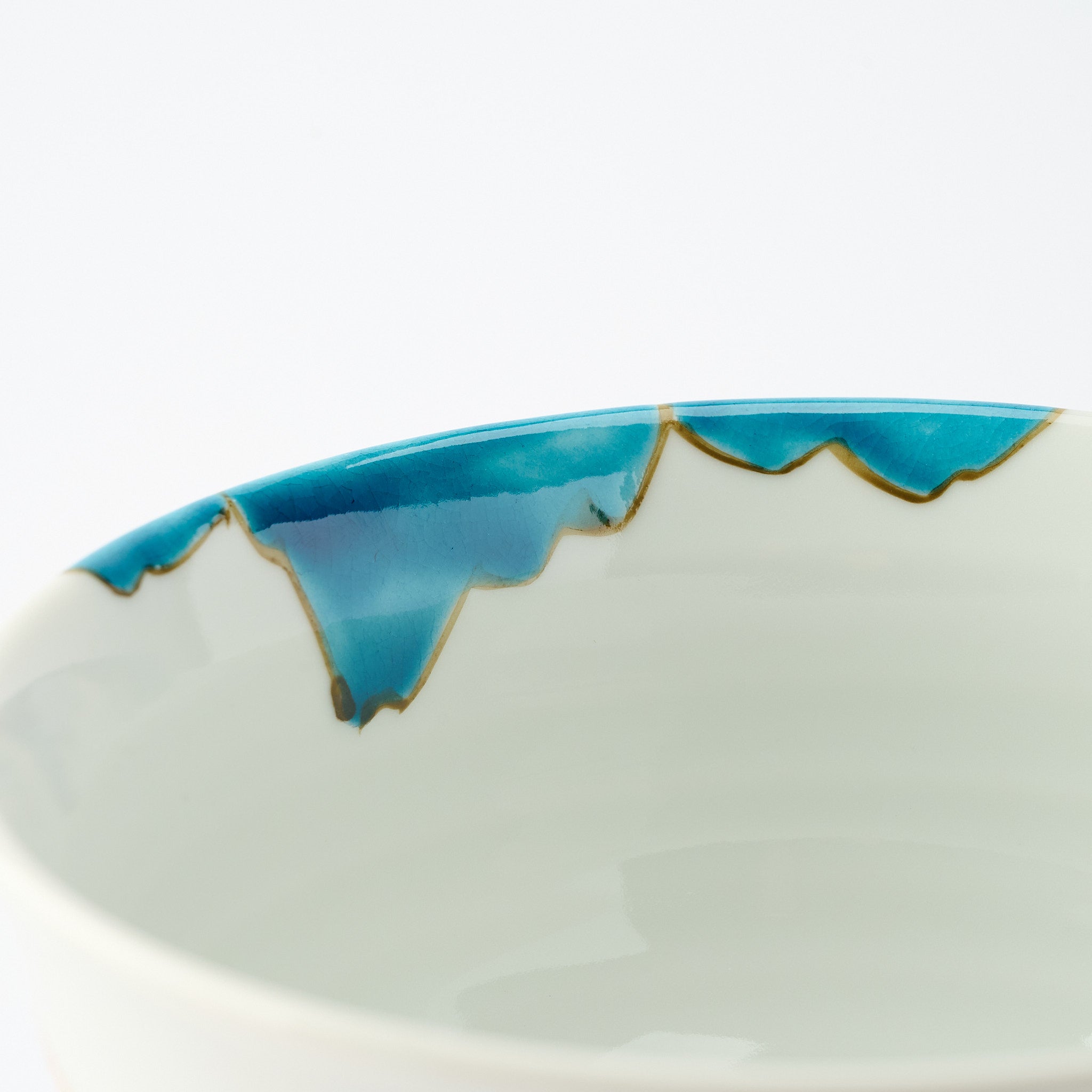 Blue Peony Medium Bowl　 - JAPAN KUTANI SHOP