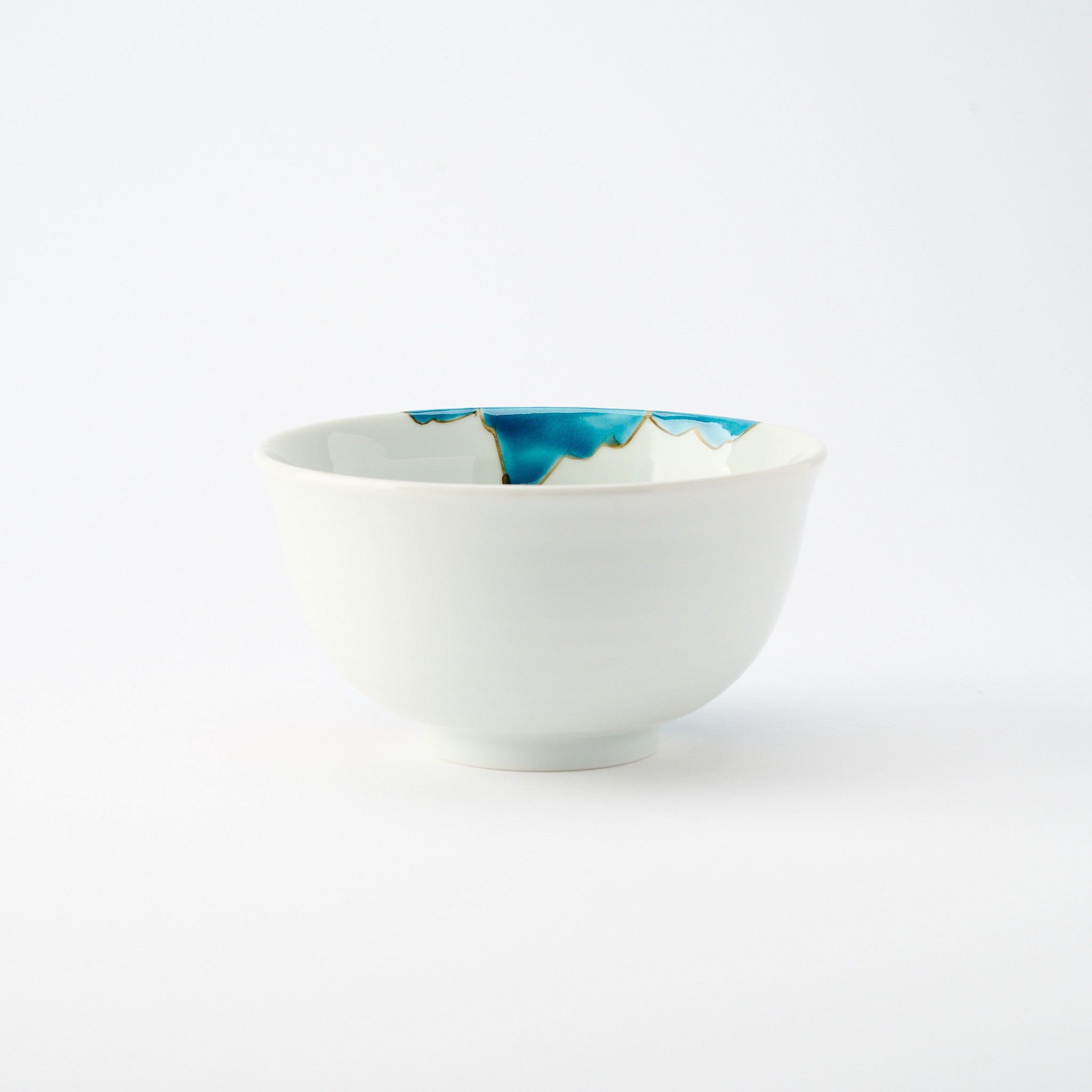 Blue Peony Medium Bowl　 - JAPAN KUTANI SHOP