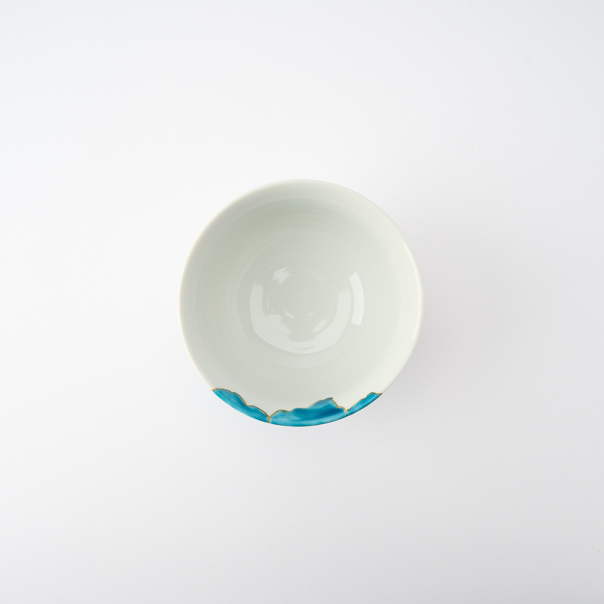 Blue Peony Medium Bowl　 - JAPAN KUTANI SHOP