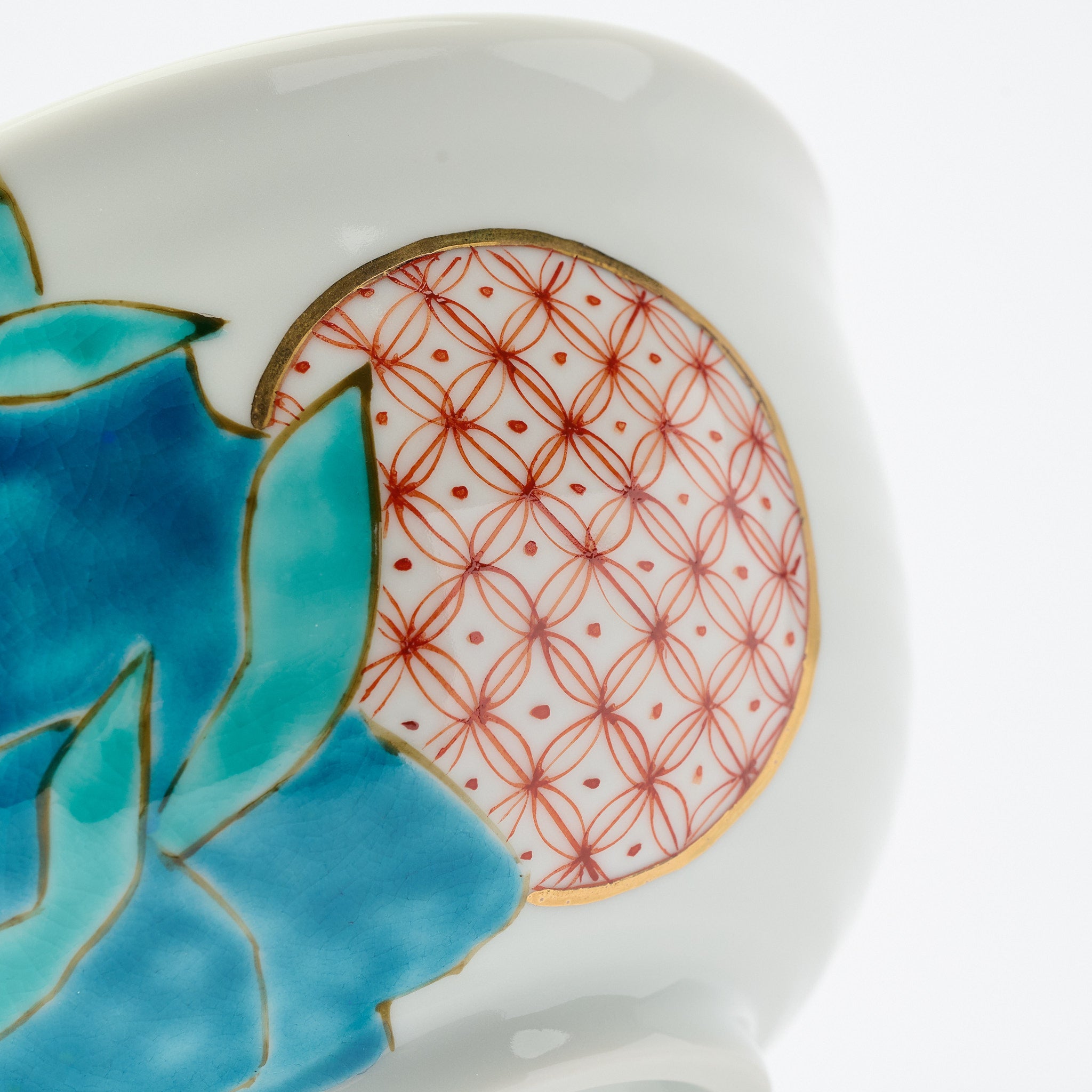 Blue Peony Medium Bowl　 - JAPAN KUTANI SHOP