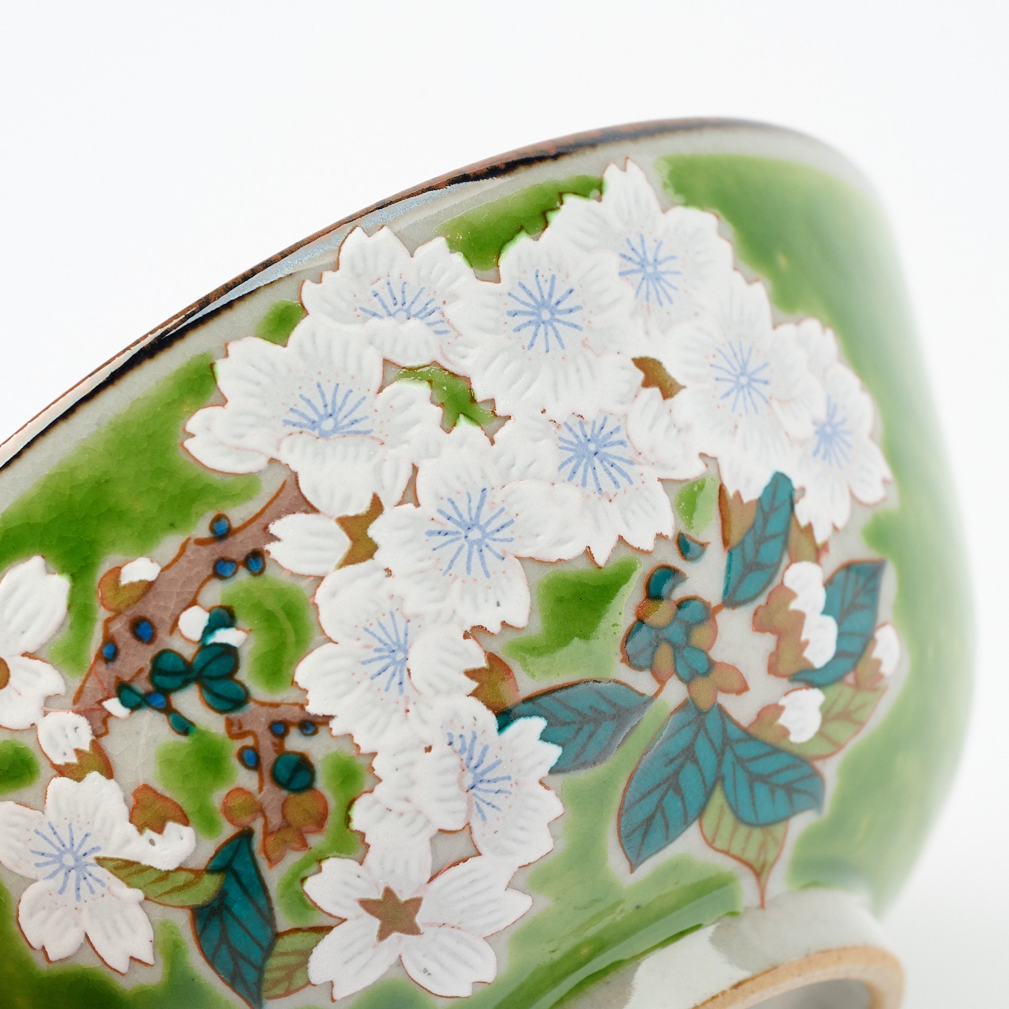 Blooming Sakura Rice Bowl Pair - JAPAN KUTANI SHOP