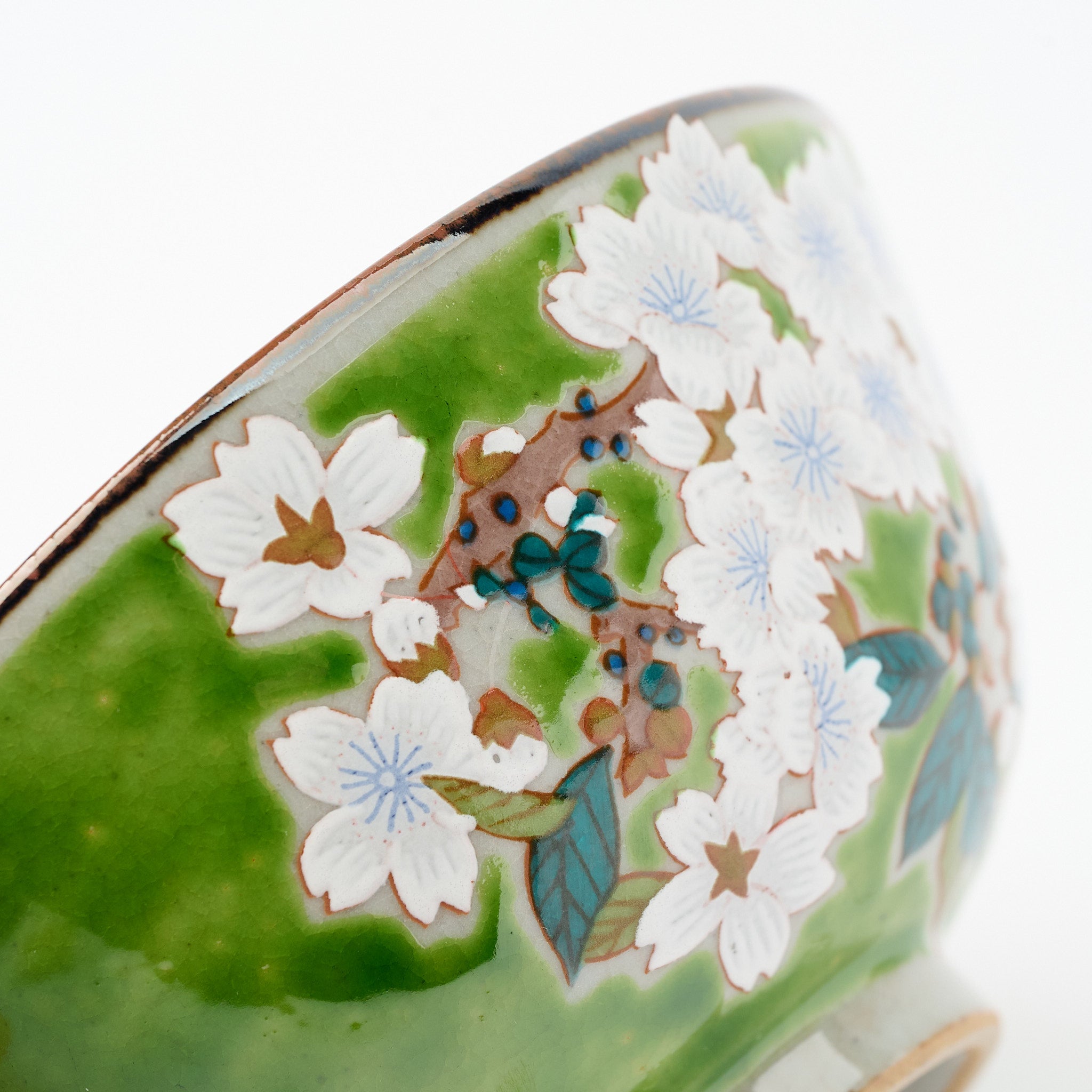 Blooming Sakura Rice Bowl Pair - JAPAN KUTANI SHOP