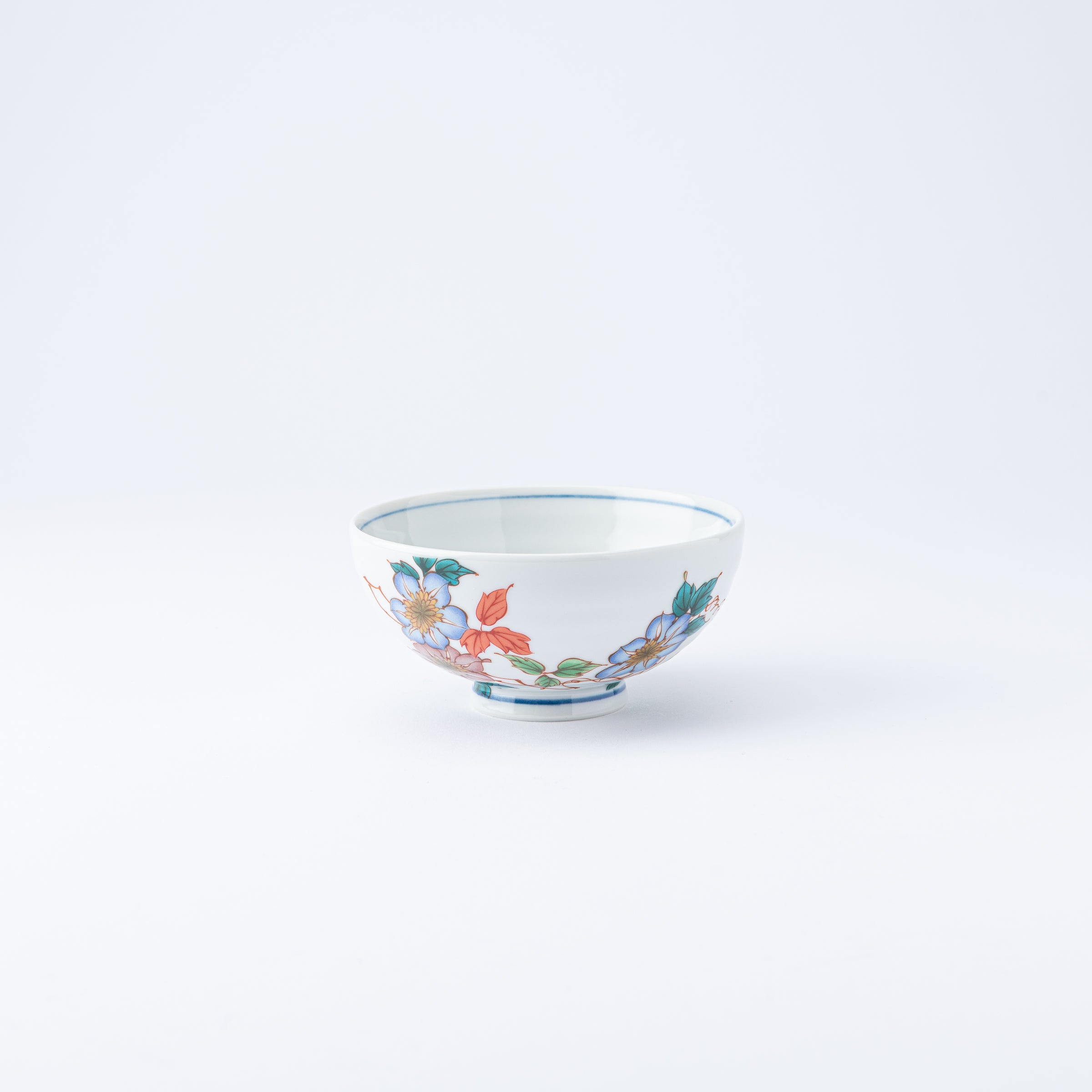 A Year in Bloom Rice Bowl Rice Bowl - JAPAN KUTANI SHOP