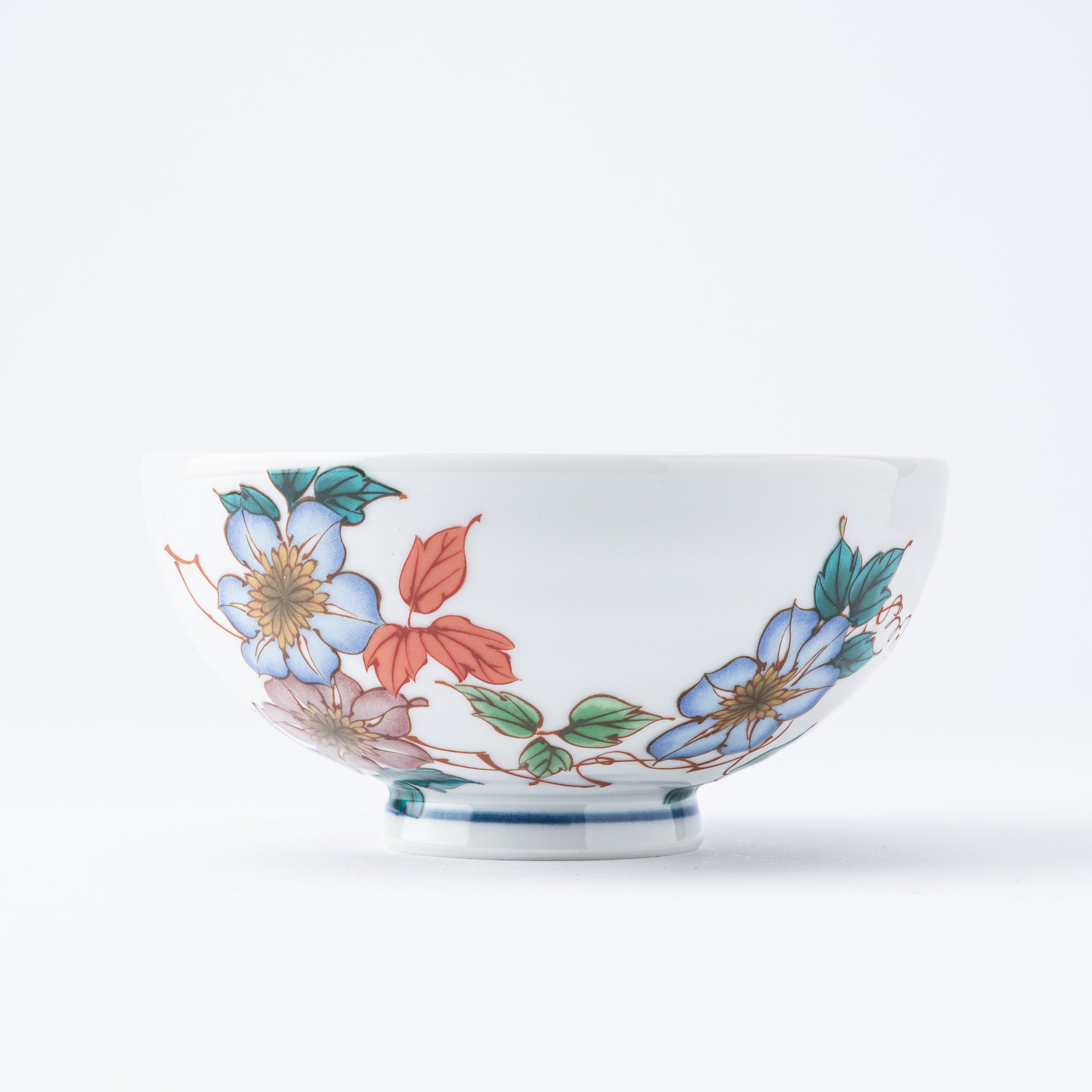 A Year in Bloom Rice Bowl Rice Bowl - JAPAN KUTANI SHOP