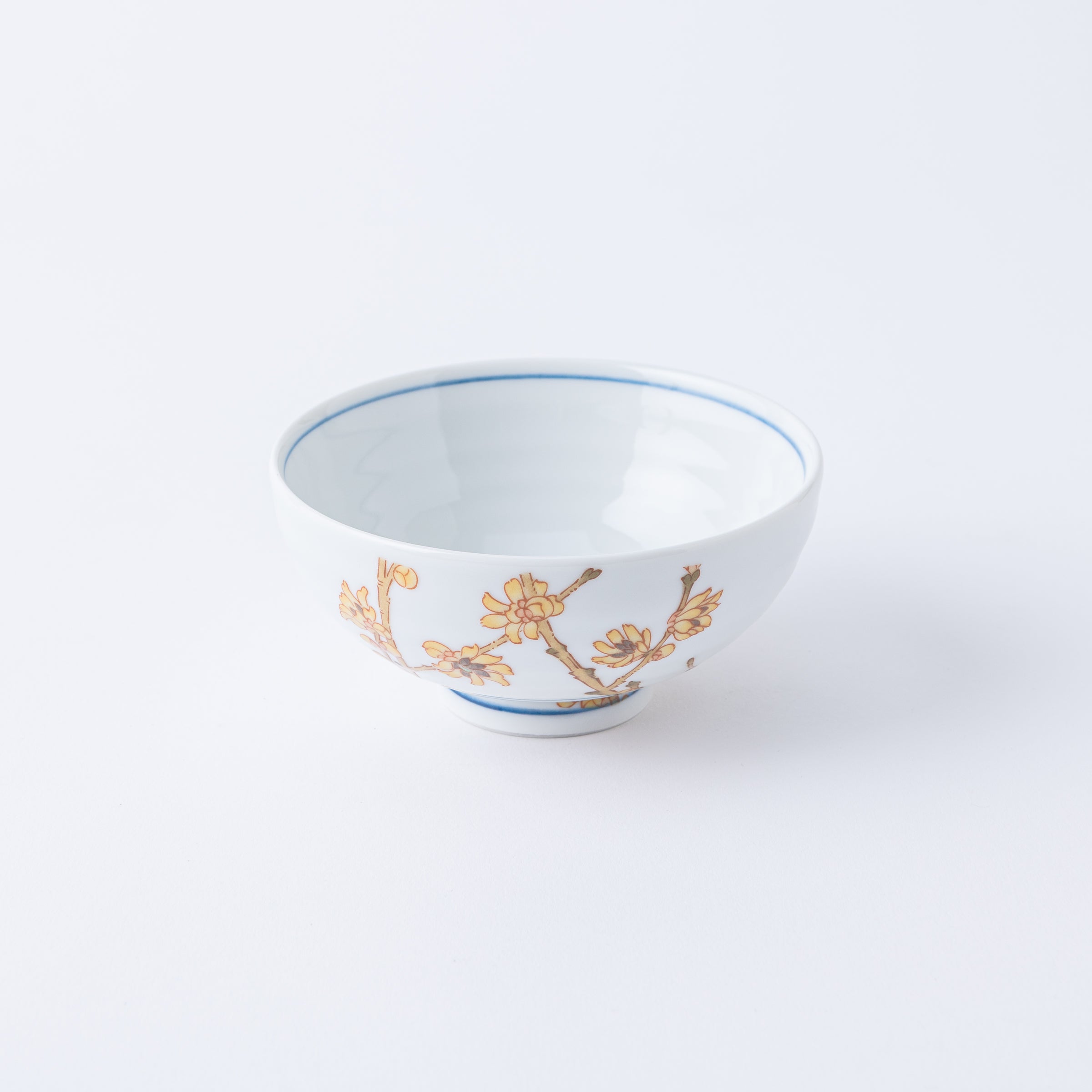 A Year in Bloom Rice Bowl Rice Bowl - JAPAN KUTANI SHOP