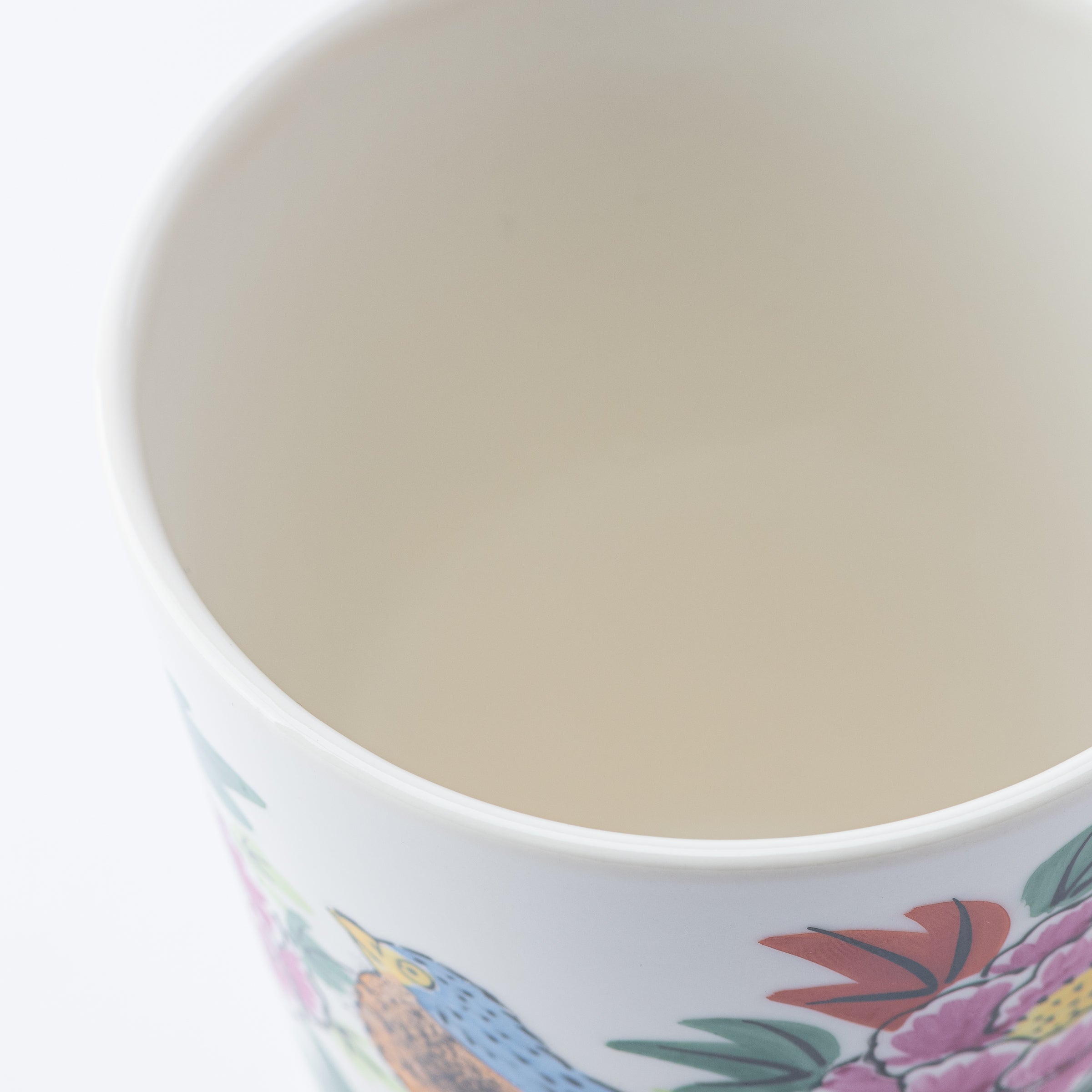 ビッグマグカップ 花に鳥 - JAPAN KUTANI SHOP
