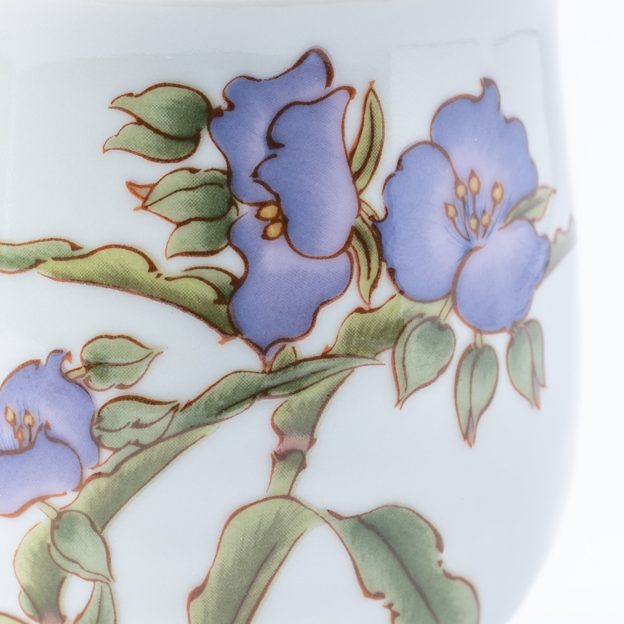 A Year in Bloom Yunomi Japanese Teacup - JAPAN KUTANI SHOP