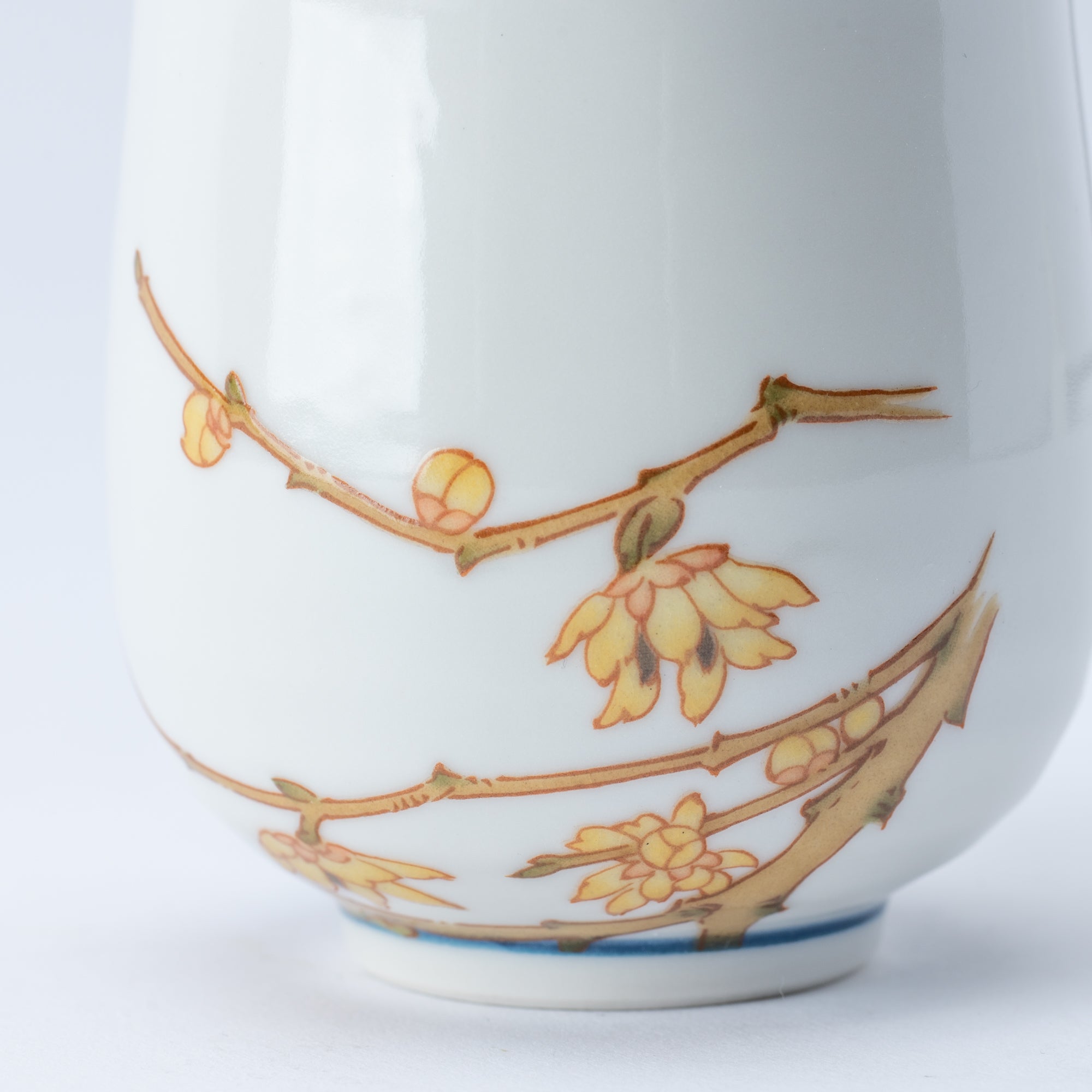 A Year in Bloom Yunomi Japanese Teacup - JAPAN KUTANI SHOP