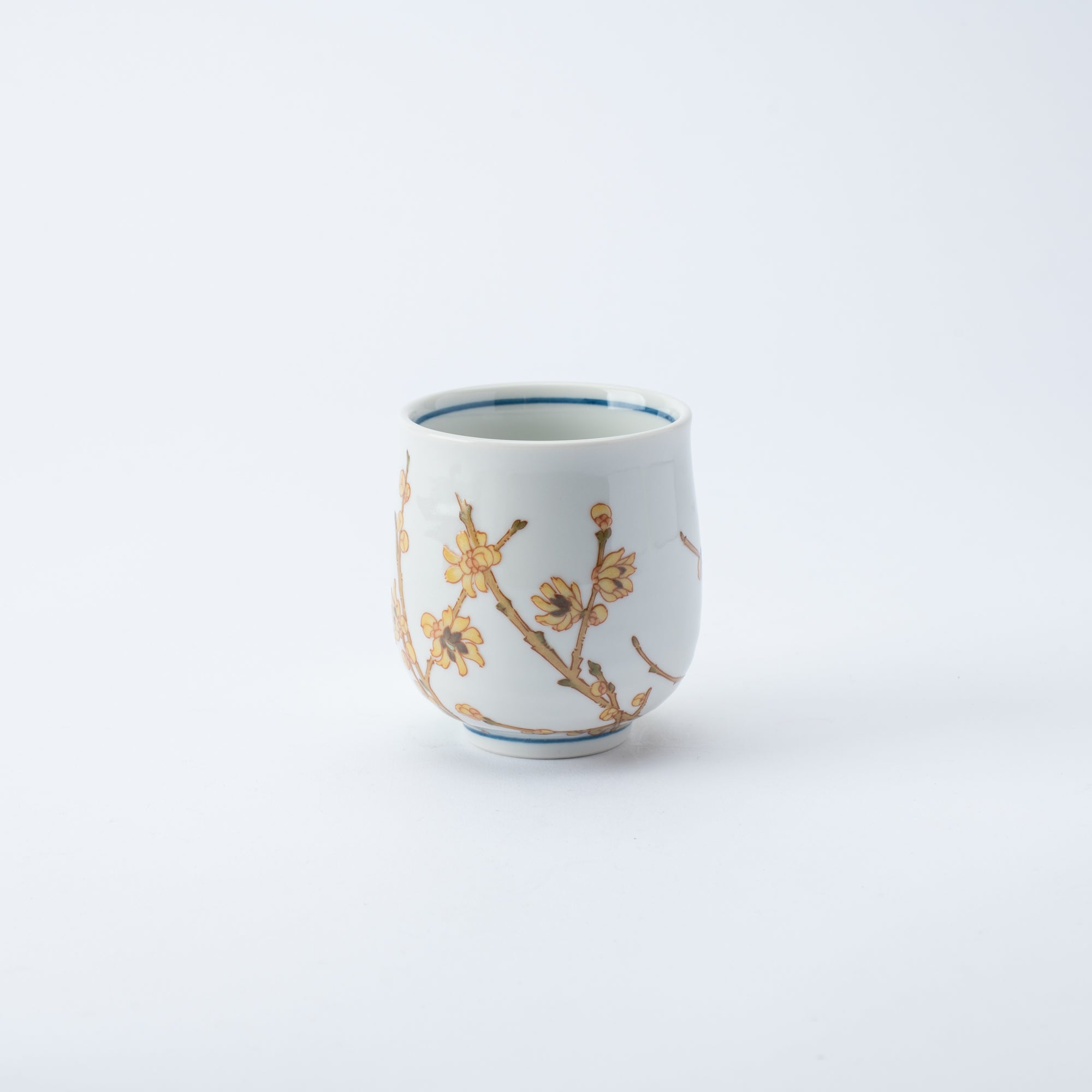 A Year in Bloom Yunomi Japanese Teacup - JAPAN KUTANI SHOP