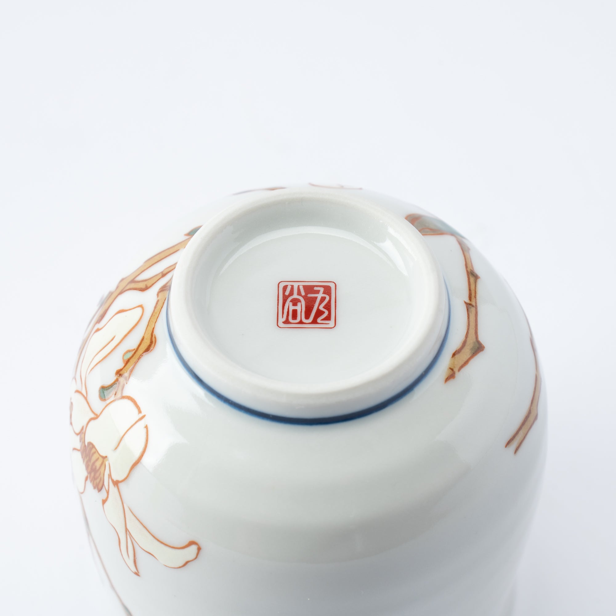 A Year in Bloom Yunomi Japanese Teacup - JAPAN KUTANI SHOP
