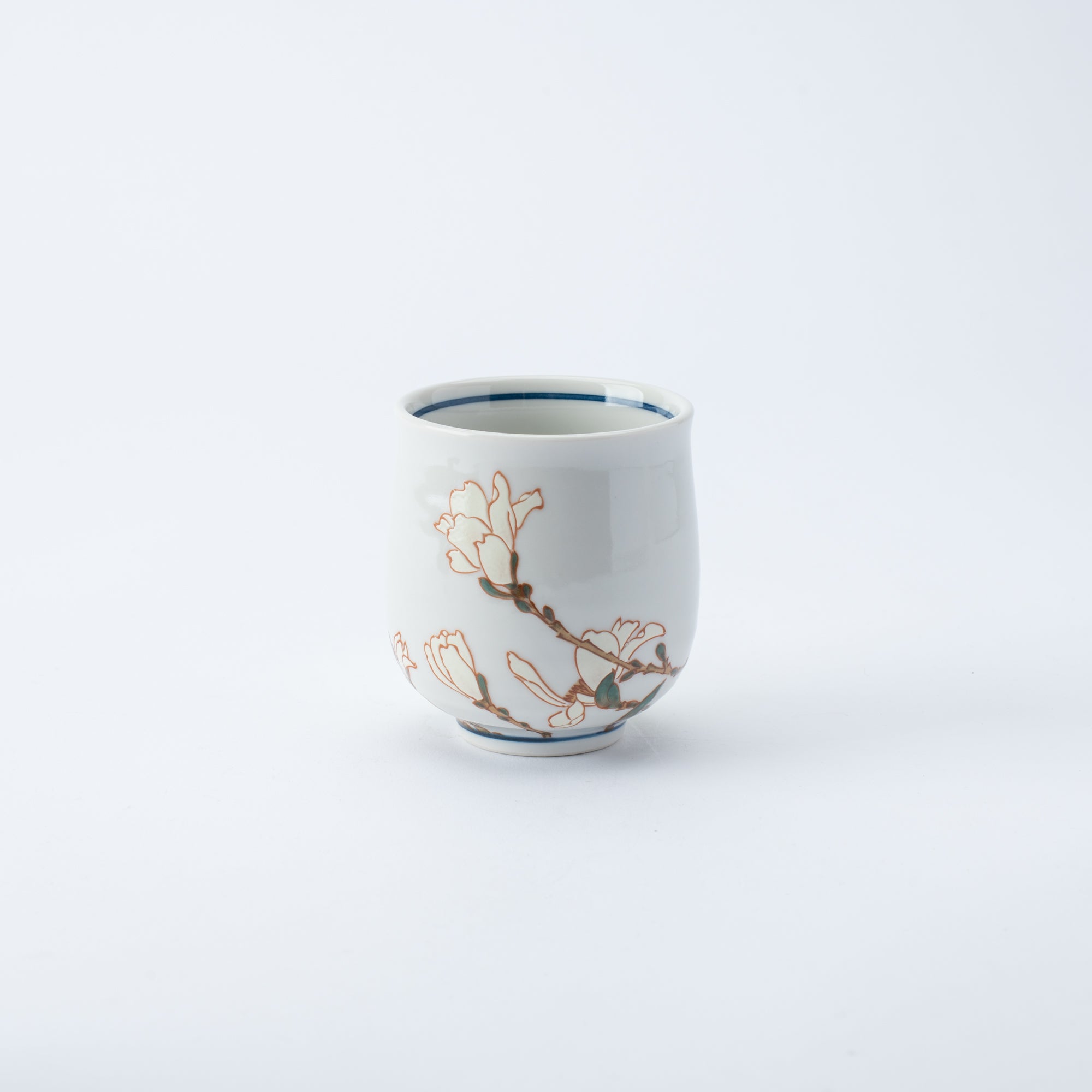 A Year in Bloom Yunomi Japanese Teacup - JAPAN KUTANI SHOP