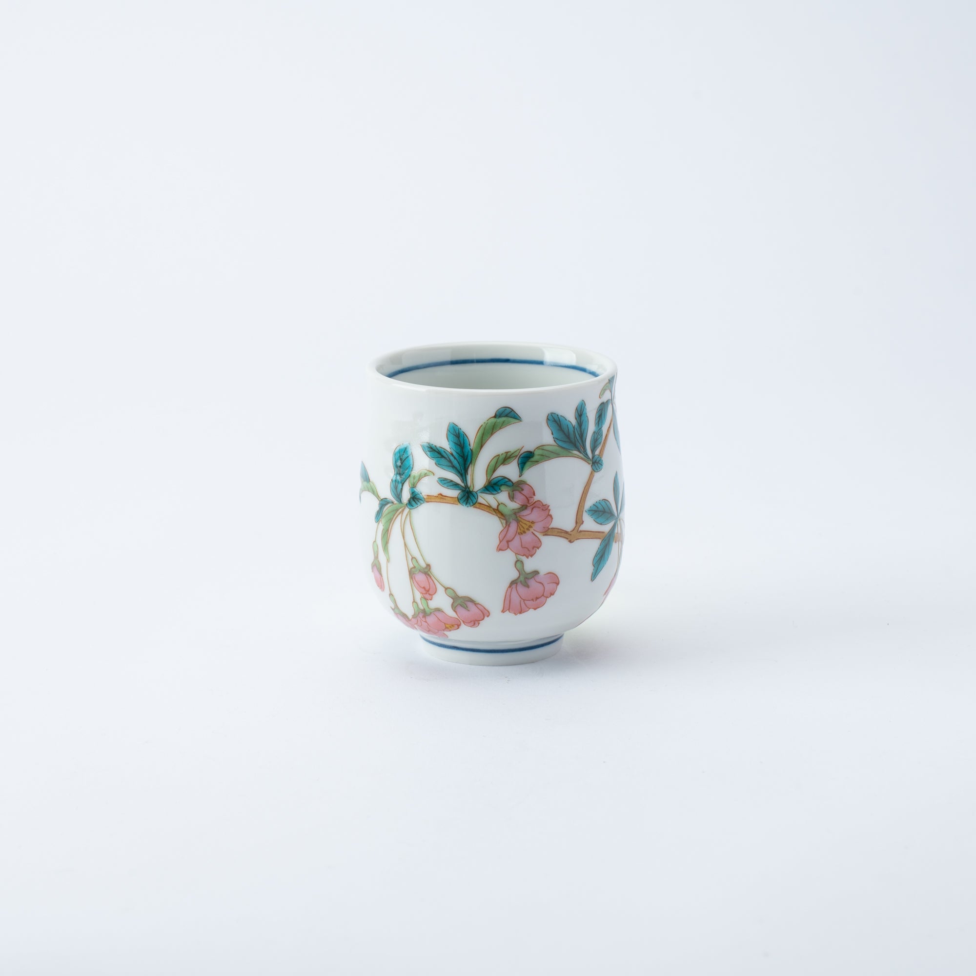 A Year in Bloom Yunomi Japanese Teacup - JAPAN KUTANI SHOP