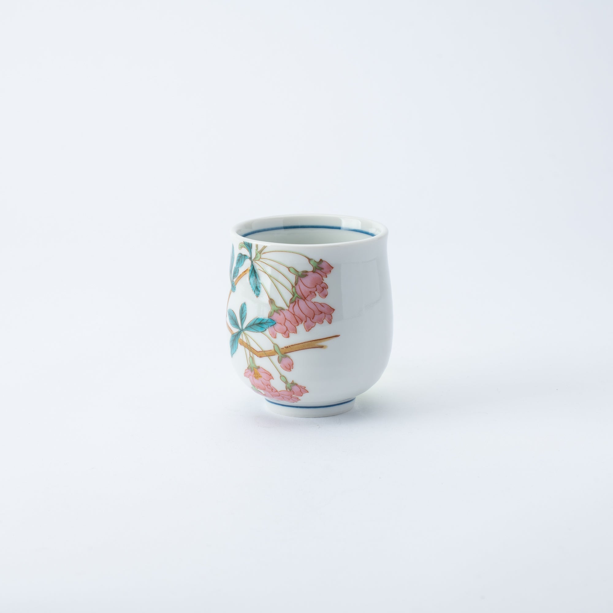 A Year in Bloom Yunomi Japanese Teacup - JAPAN KUTANI SHOP