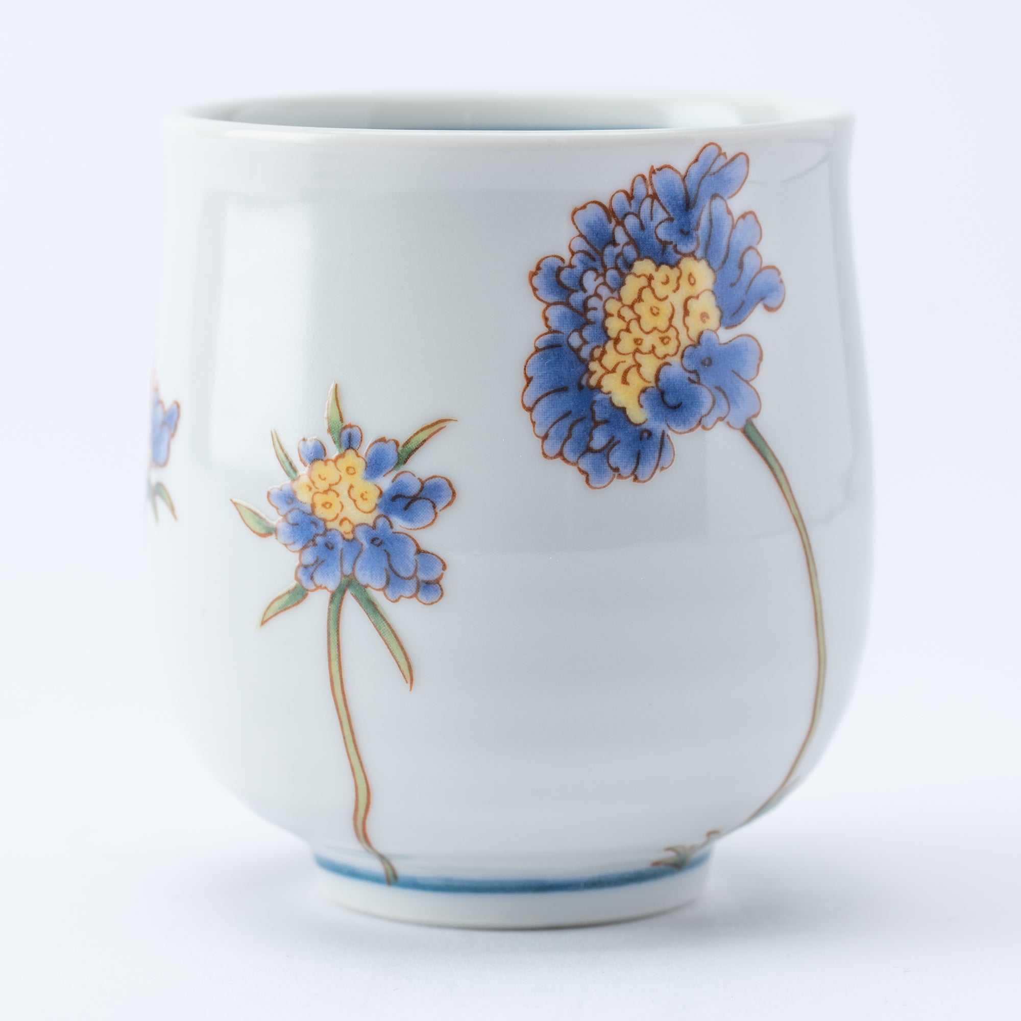 A Year in Bloom Yunomi Japanese Teacup - JAPAN KUTANI SHOP