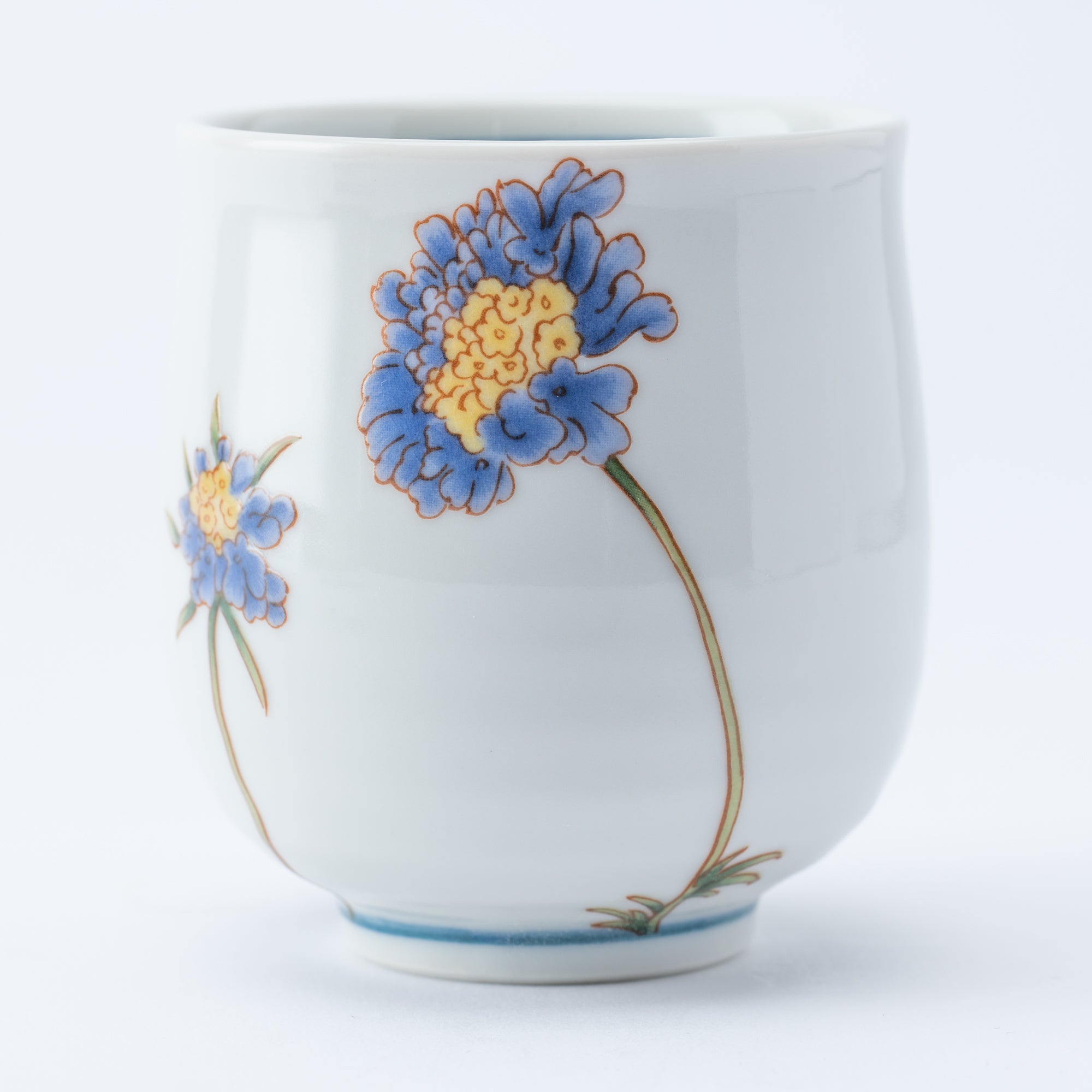 A Year in Bloom Yunomi Japanese Teacup - JAPAN KUTANI SHOP