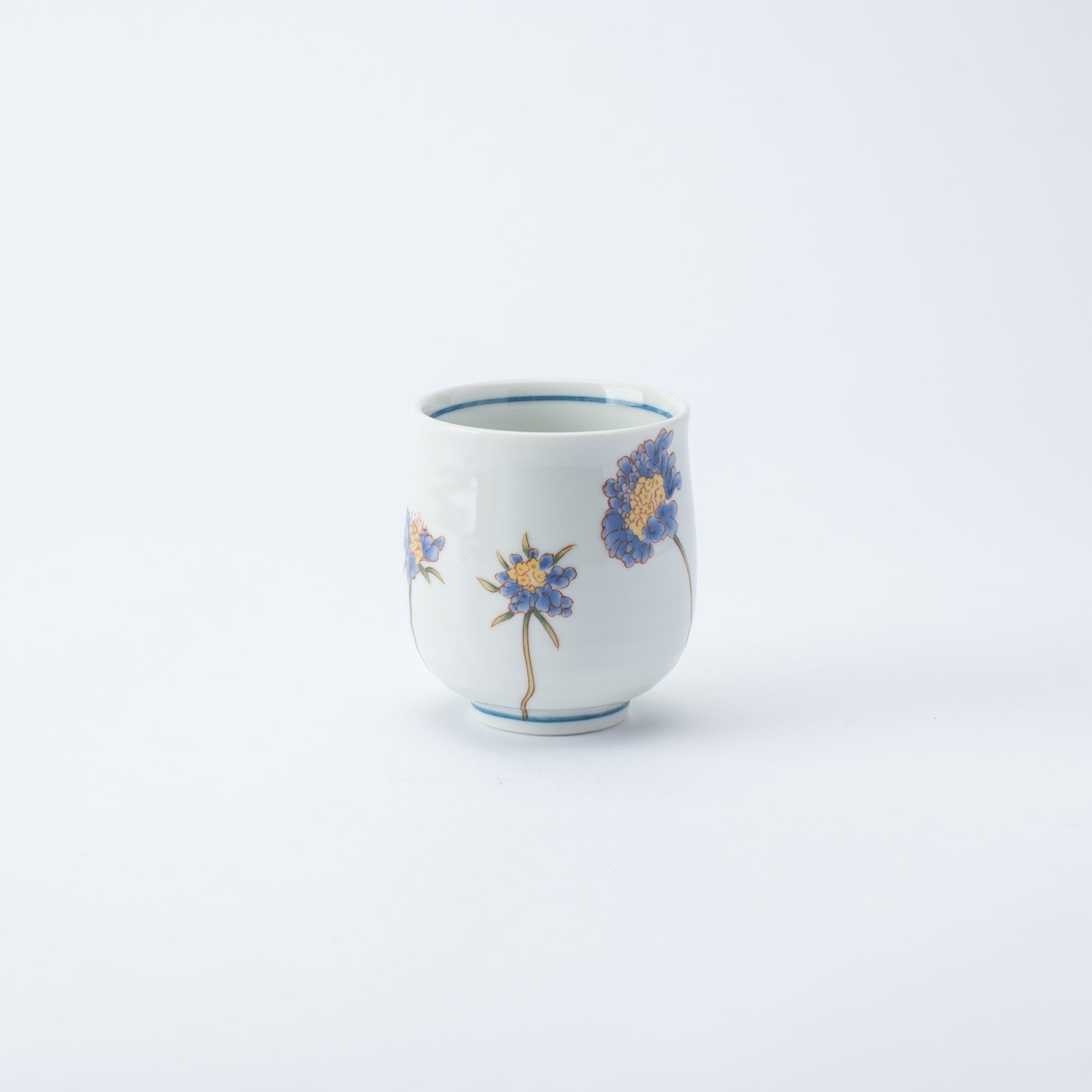 A Year in Bloom Yunomi Japanese Teacup - JAPAN KUTANI SHOP