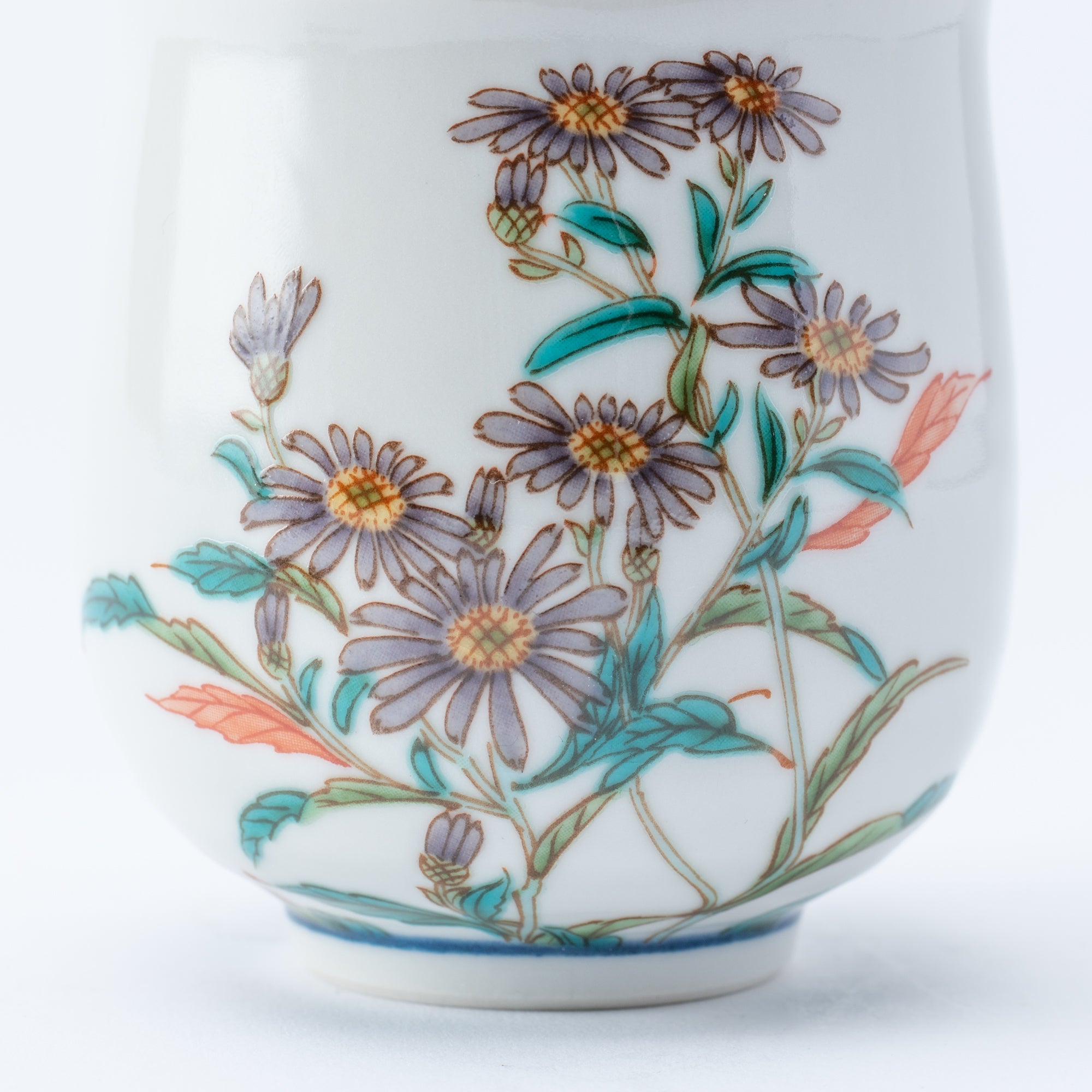 A Year in Bloom Yunomi Japanese Teacup - JAPAN KUTANI SHOP