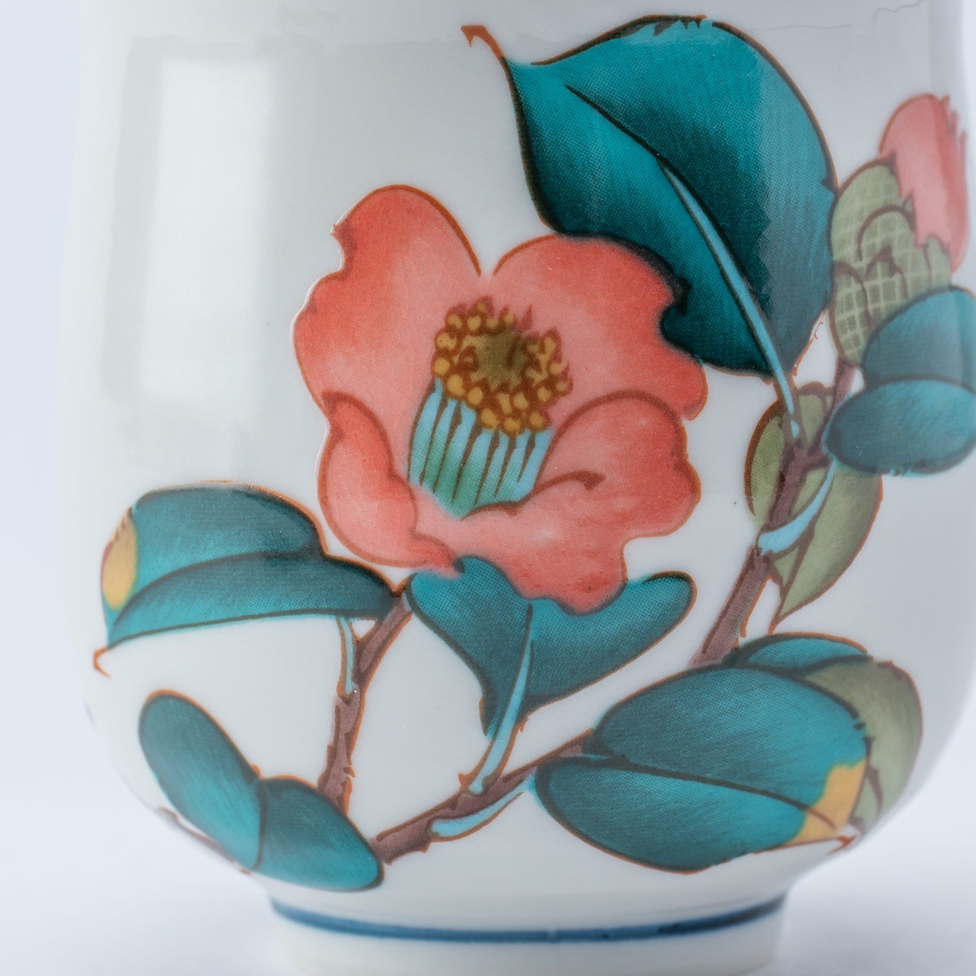 A Year in Bloom Yunomi Japanese Teacup - JAPAN KUTANI SHOP