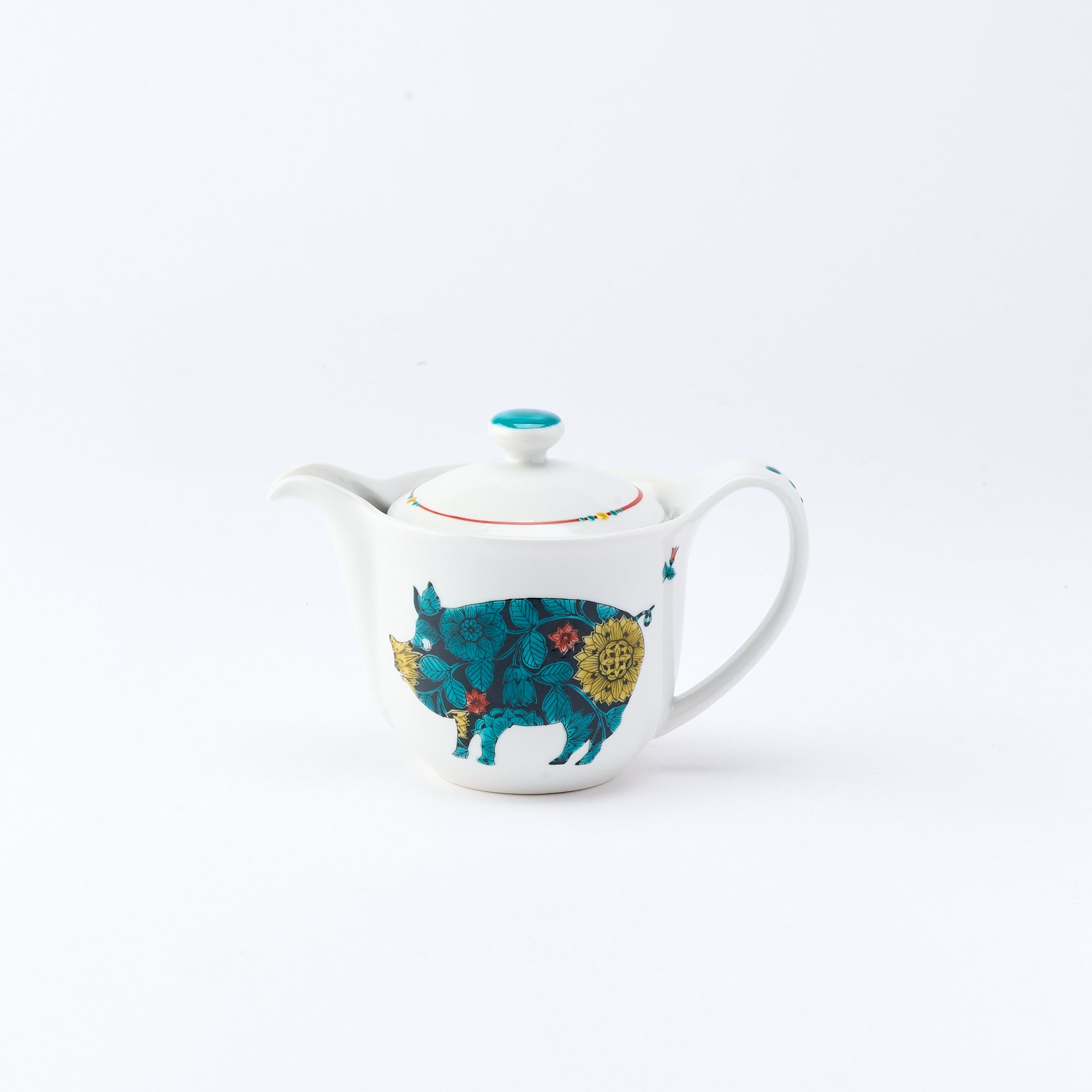Botanical Series Japanese Teapot - JAPAN KUTANI SHOP