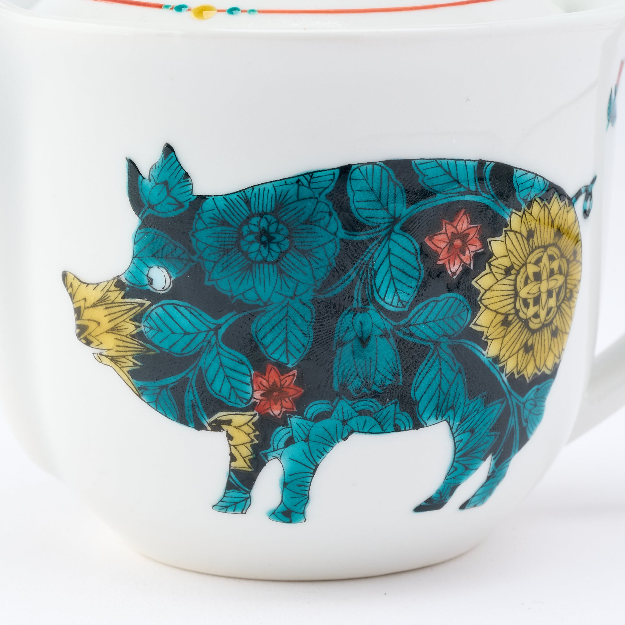 Botanical Series Japanese Teapot - JAPAN KUTANI SHOP
