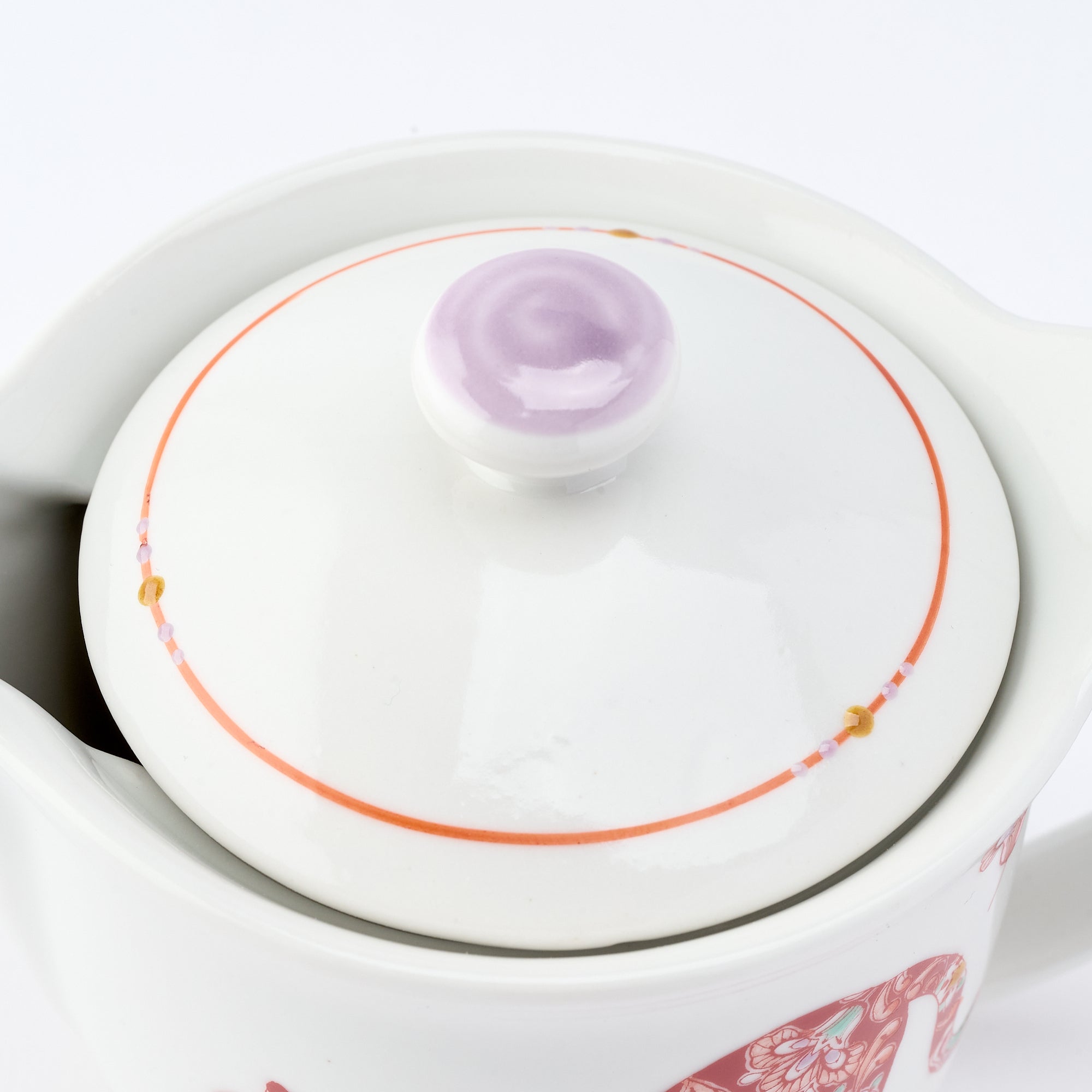 Botanical Series Japanese Teapot - JAPAN KUTANI SHOP
