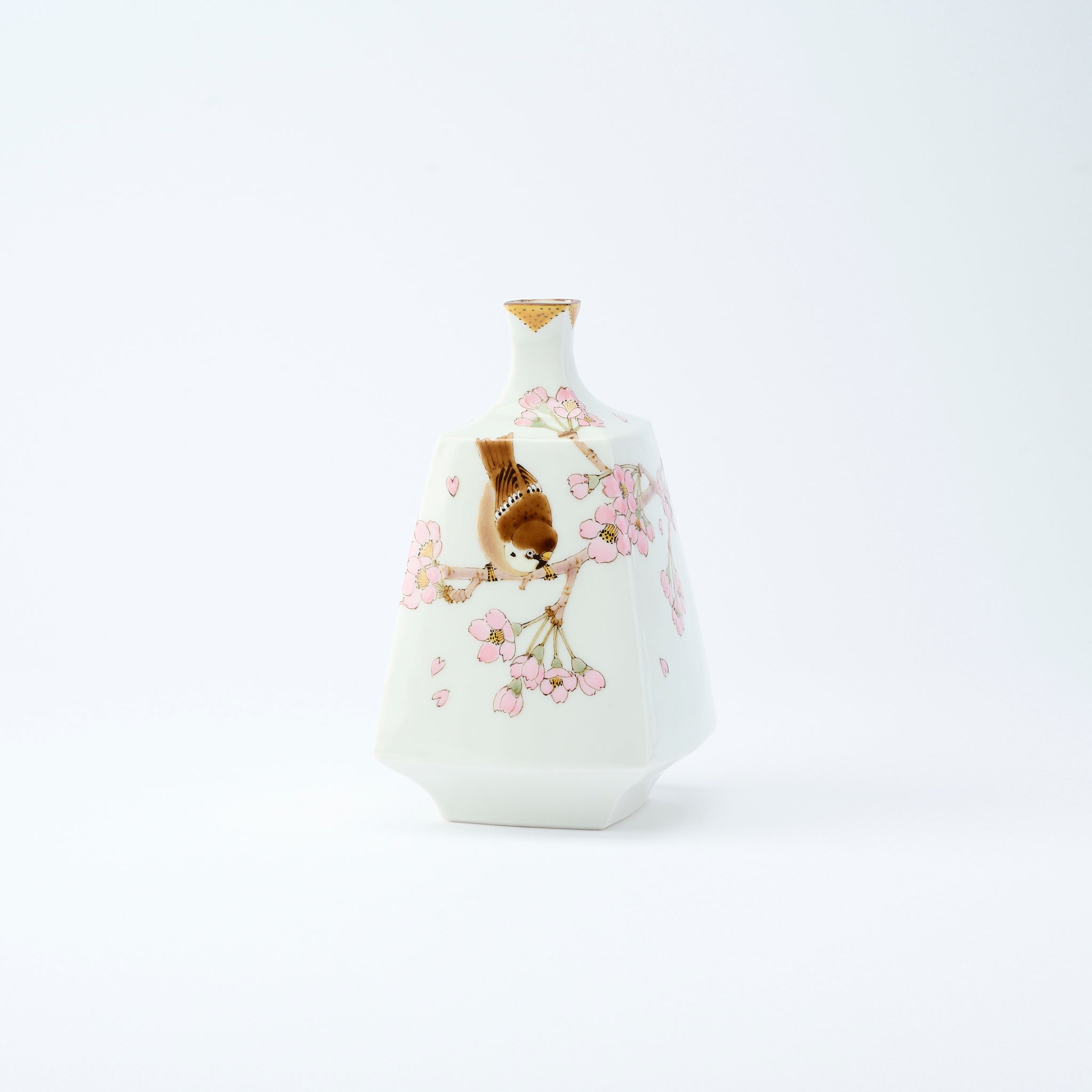 Bird and Botanicals Flower Vase