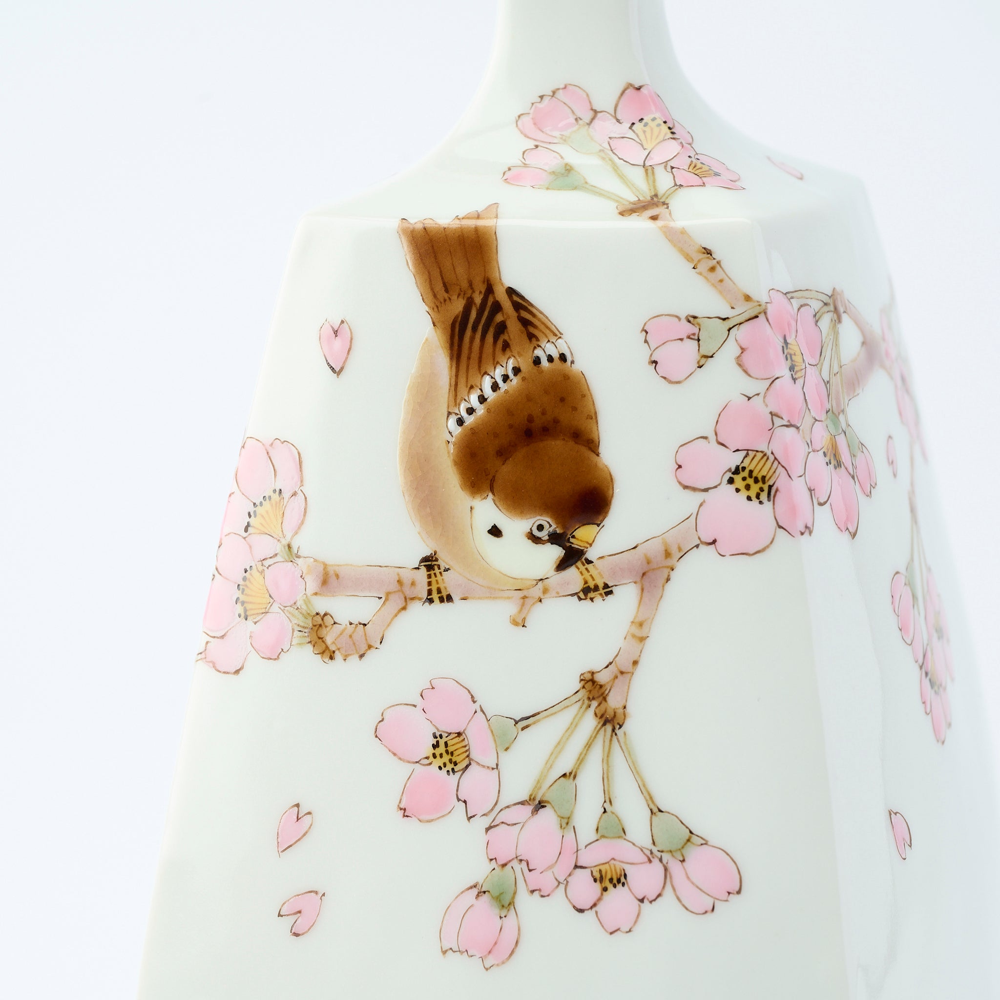 Bird and Botanicals Flower Vase