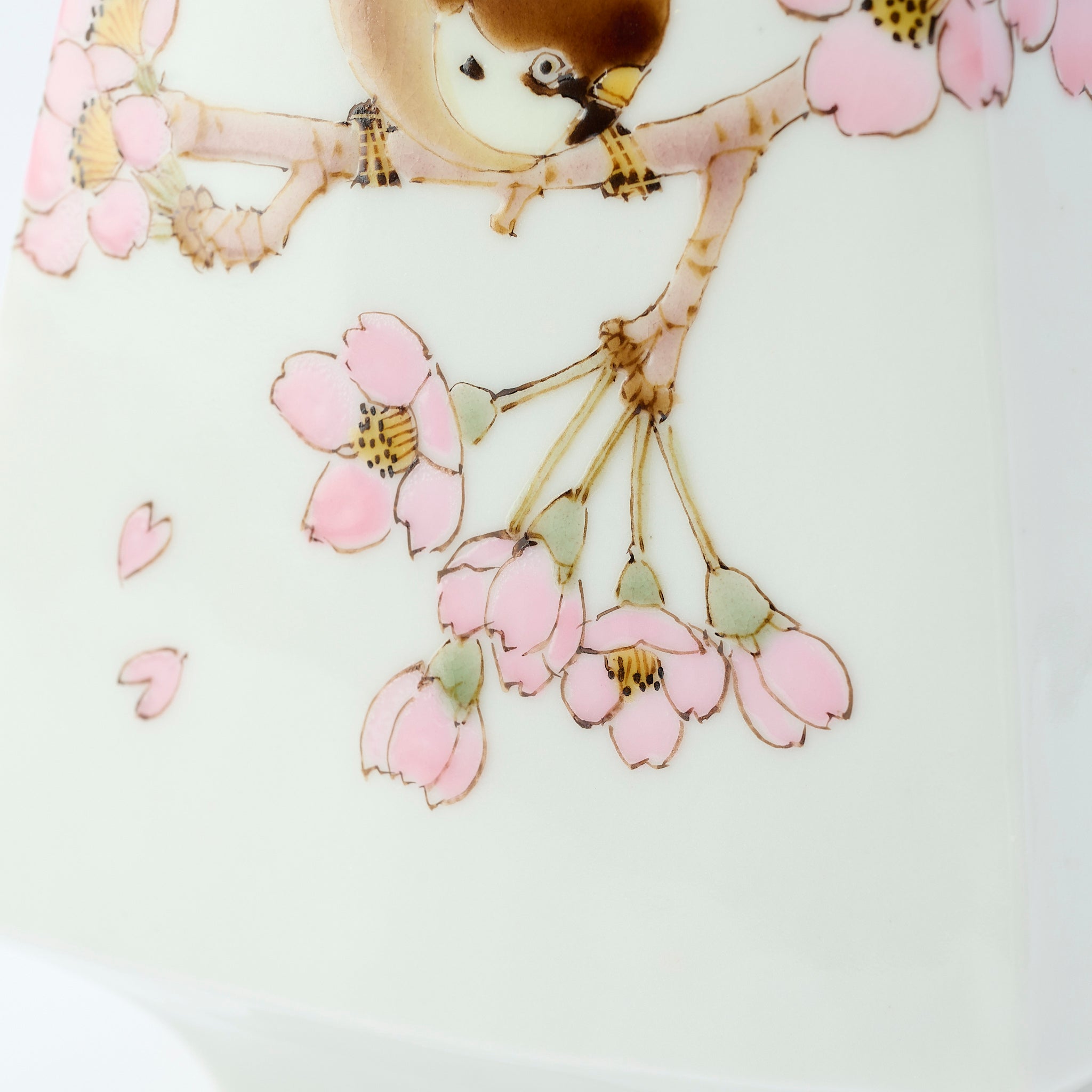 Bird and Botanicals Flower Vase
