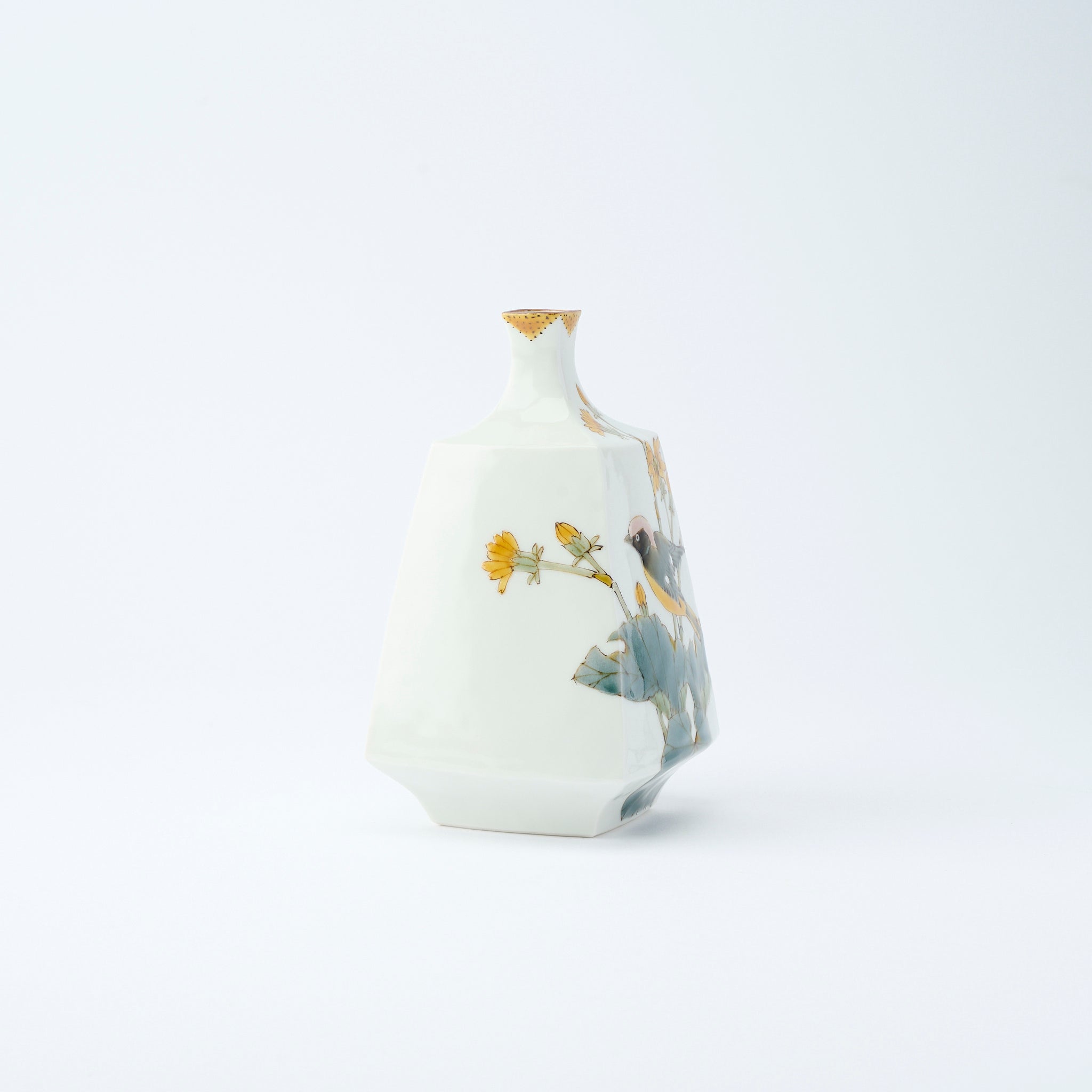 Bird and Botanicals Flower Vase