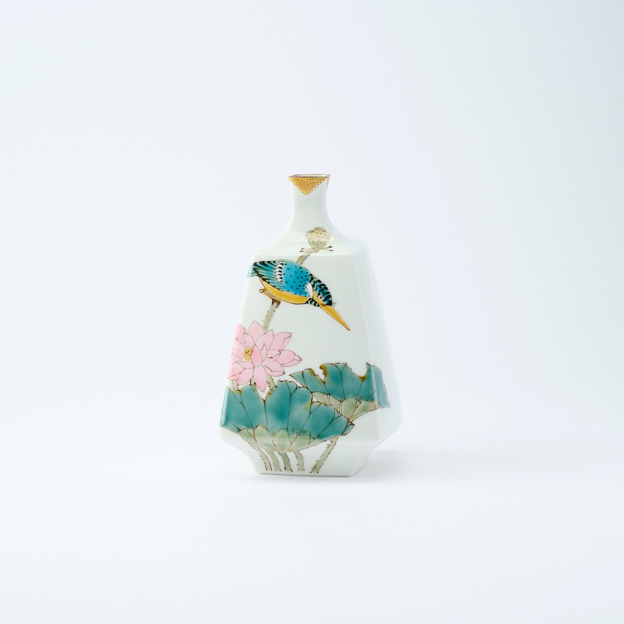 Bird and Botanicals Flower Vase